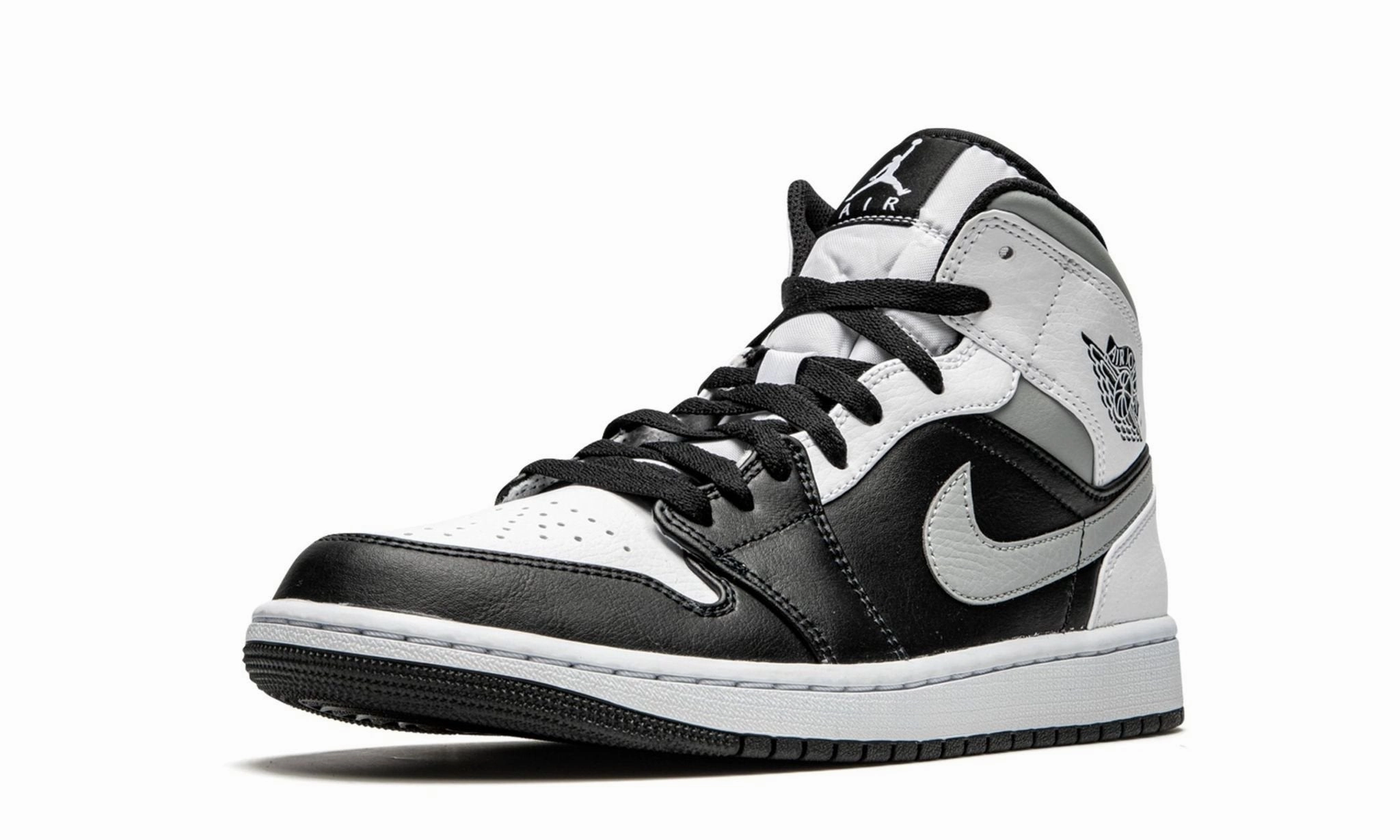 Air Jordan 1 Mid White Shadow Street traction