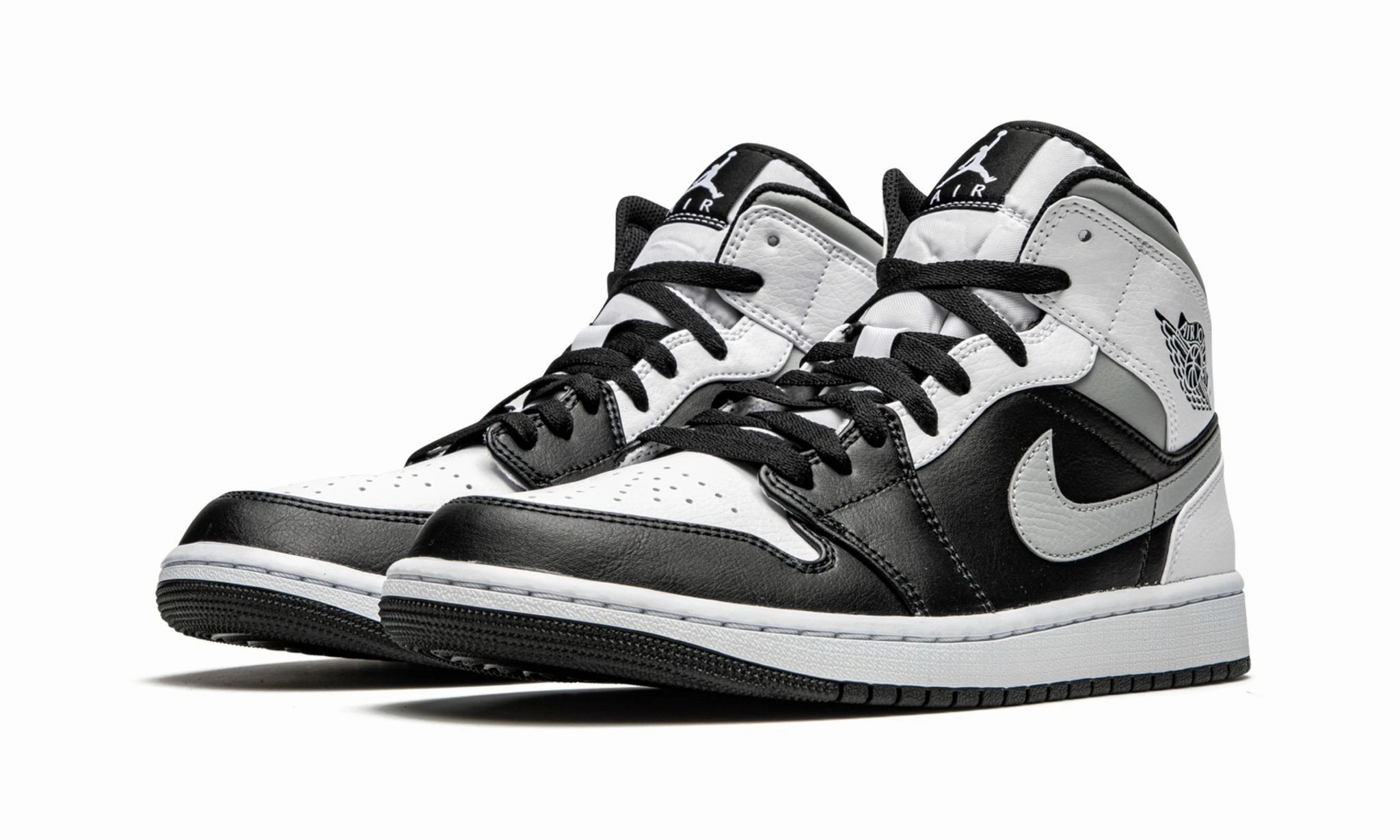 Air Jordan 1 Mid White Shadow Street traction