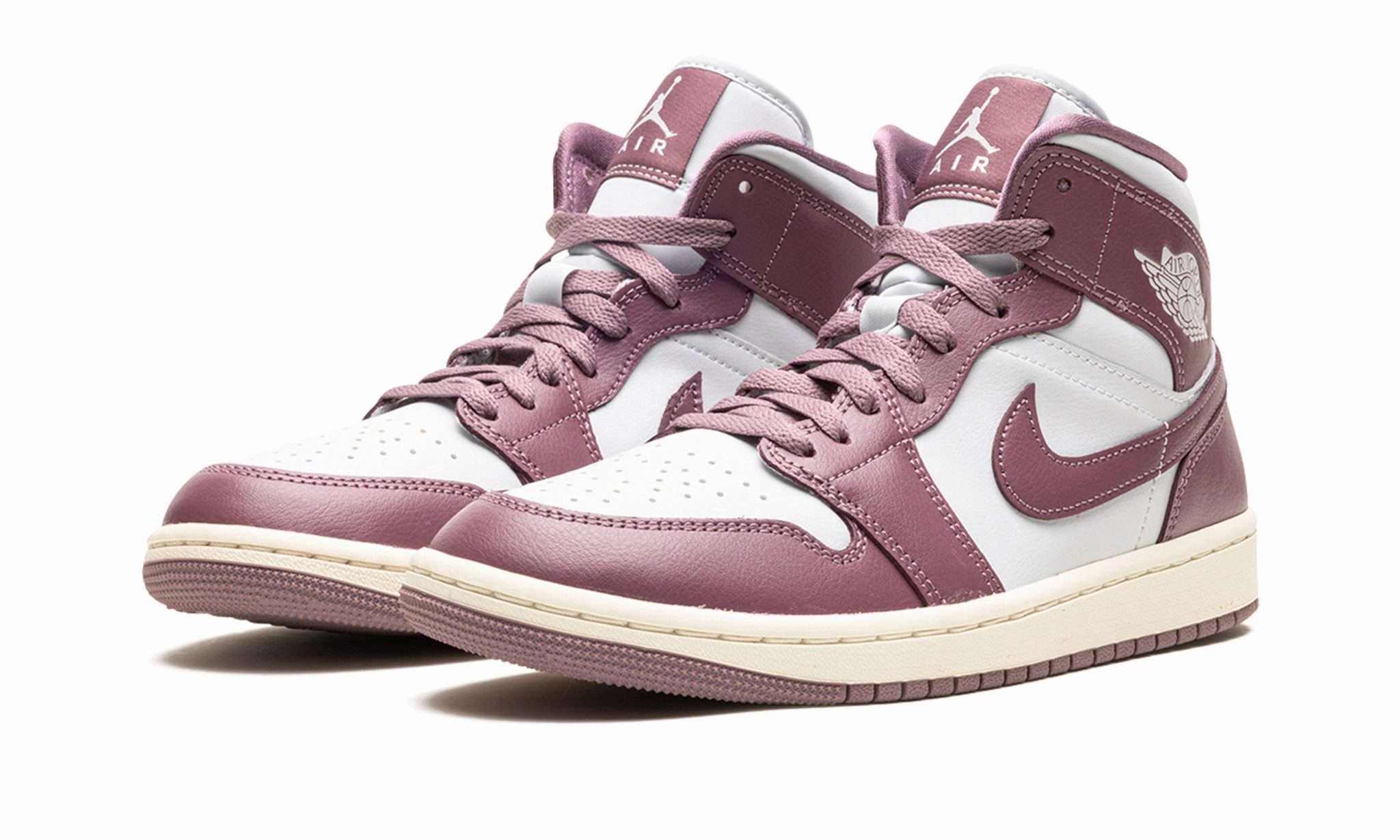 Air Jordan 1 Mid Wmns Sky J Mauve Feather Feel
