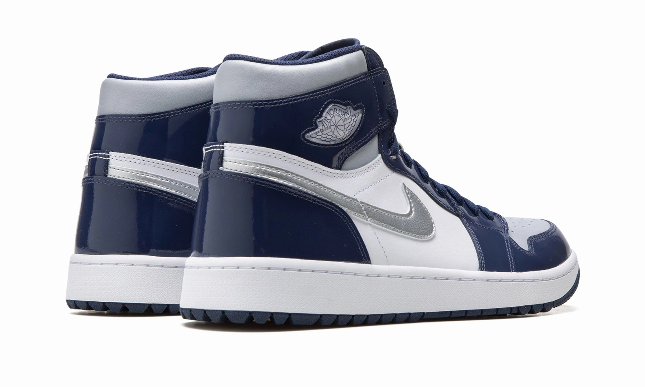 Air Jordan 1 Retro High Golf Patent Midnight Navy Soft Motion Glide