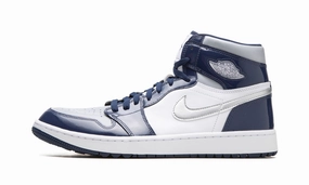 Practical Style Platform Style Air Jordan 1 Retro High Golf Patent Midnight Navy