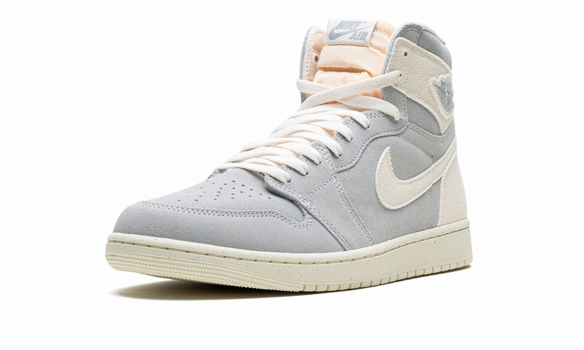 Air Jordan 1 Retro High OG Craft 'Ivory' Active Step Move Glide-Out