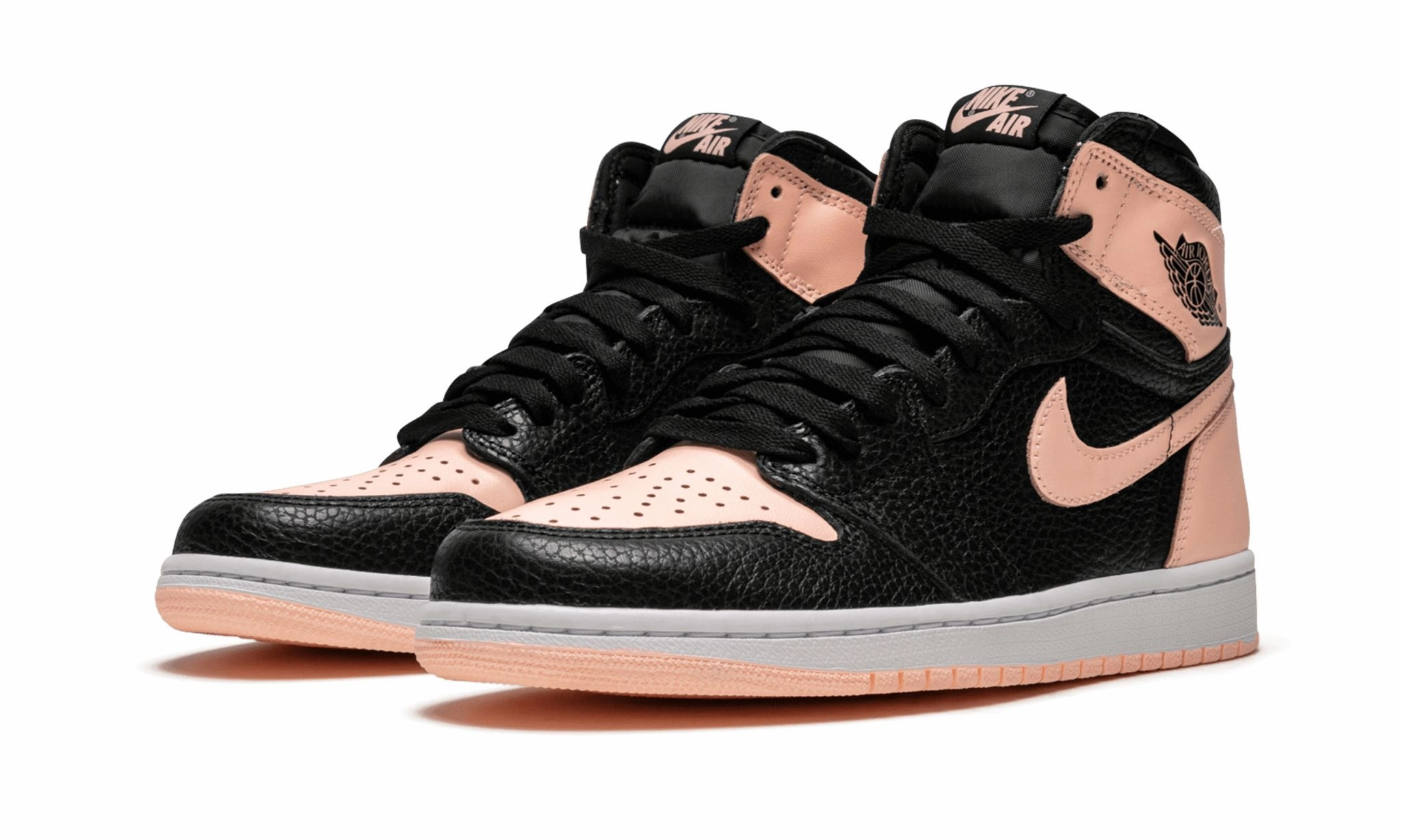 Air Jordan 1 Retro High OG Crimson Tint Sleek upper