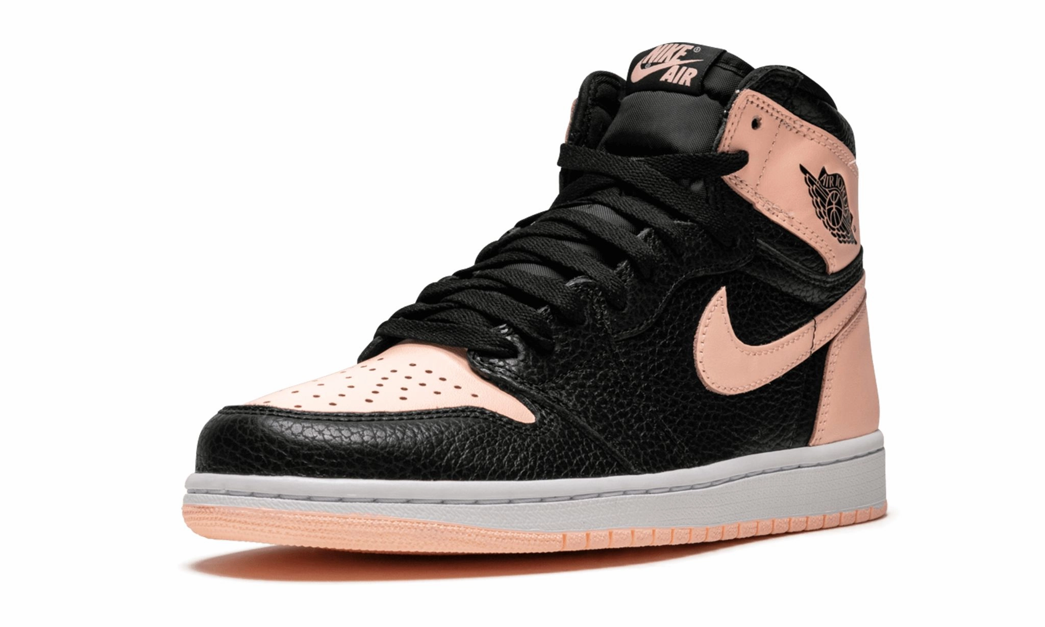 Air Jordan 1 Retro High OG Crimson Tint Sleek upper
