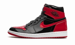 Air Jordan 1 Retro High OG Patent Bred Timeless Appeal Quick Step