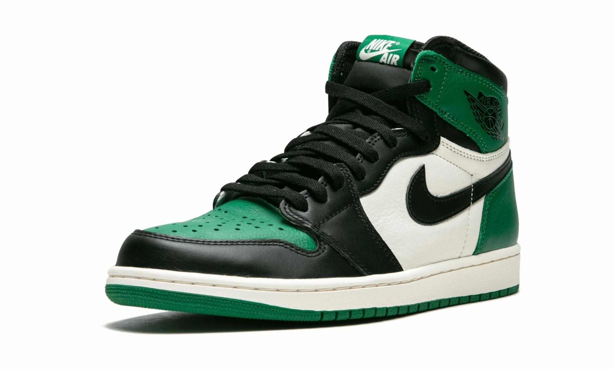 Air Jordan 1 Retro High OG Pine Green Breathable Design