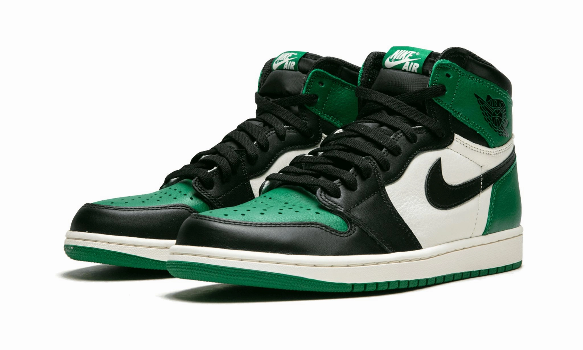 Air Jordan 1 Retro High OG Pine Green Breathable Design