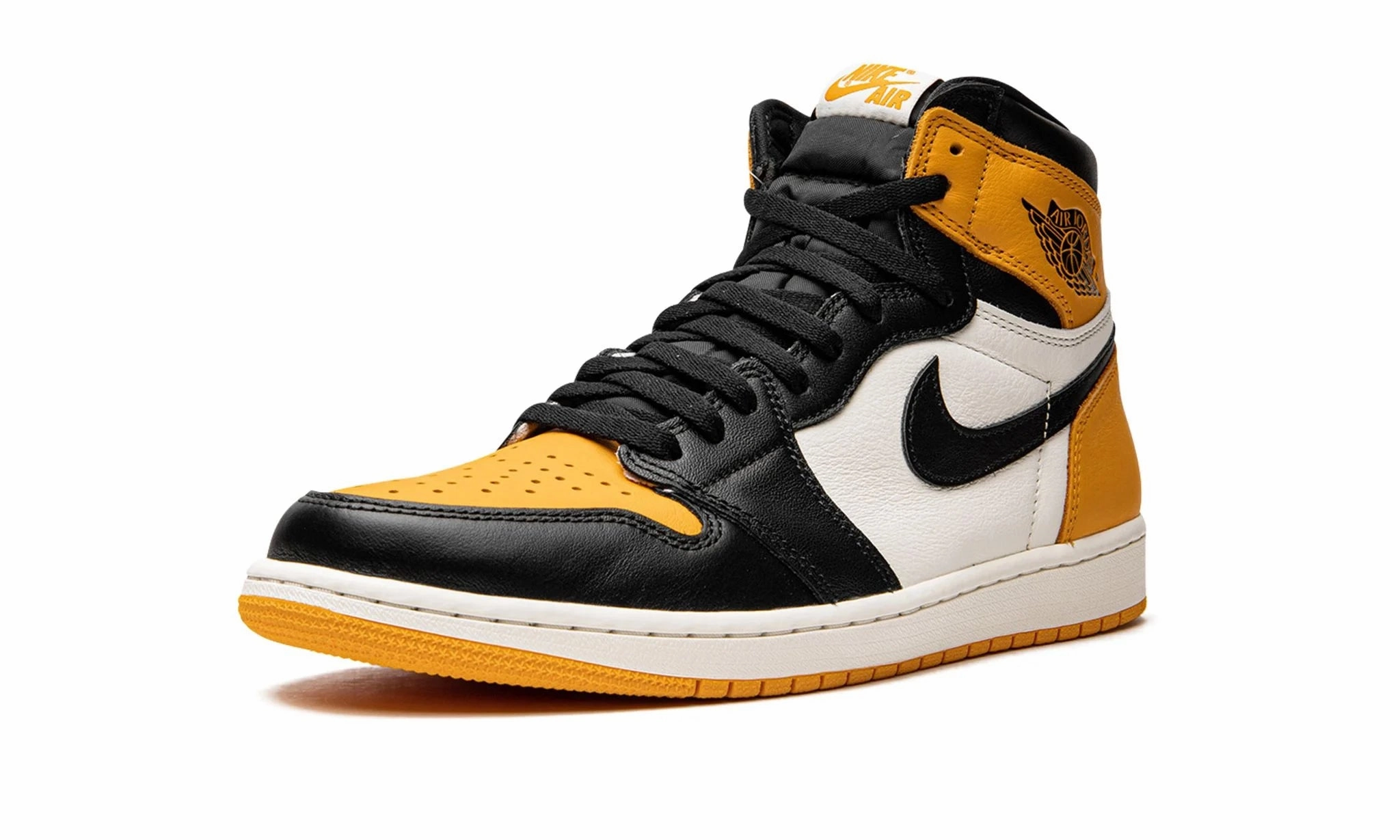 Air Jordan 1 Retro High OG Taxi/Yellow Toe Soft Materials