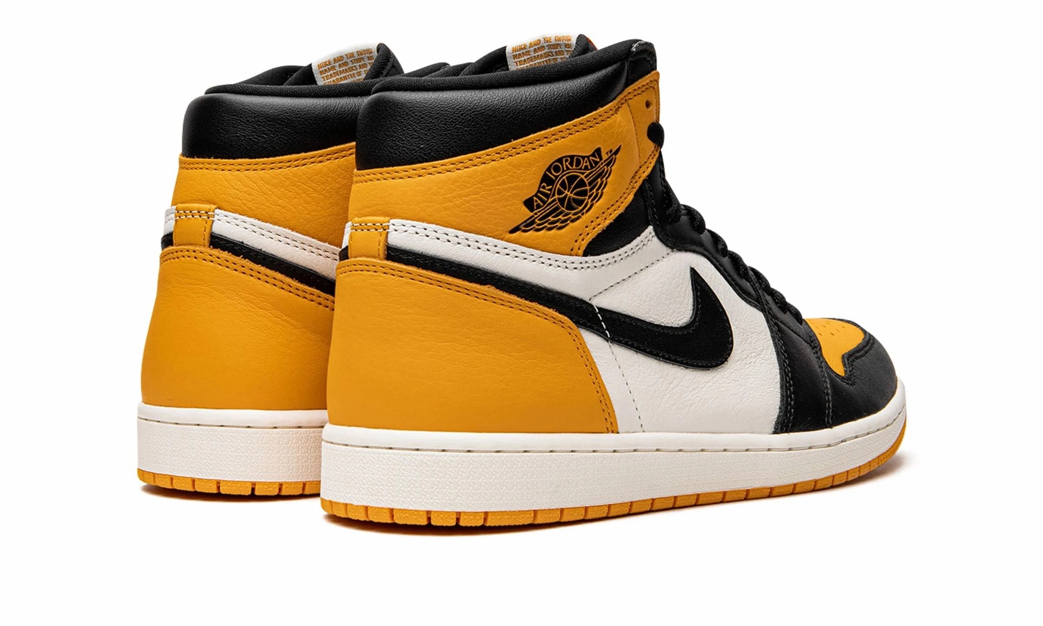 Air Jordan 1 Retro High OG Taxi/Yellow Toe Soft Materials