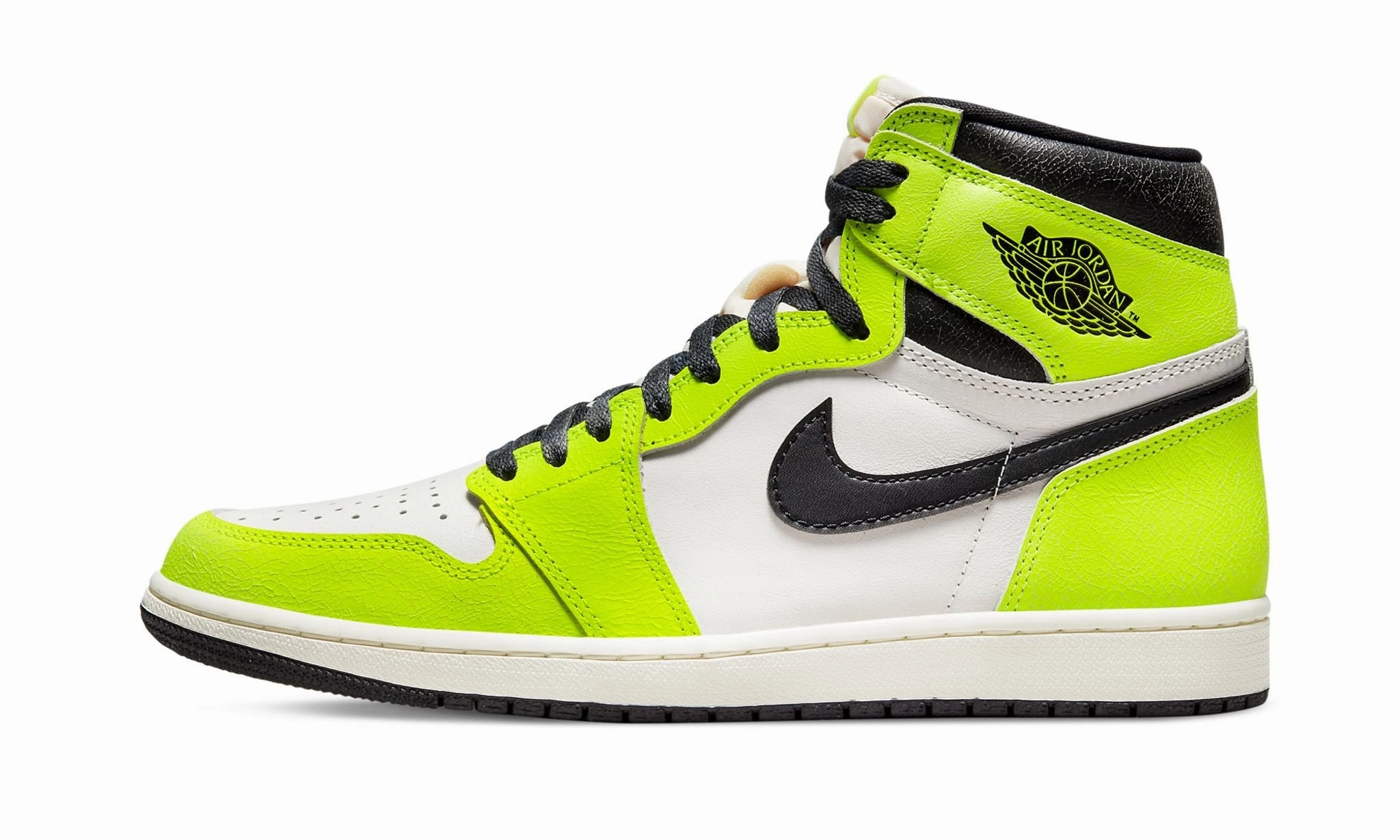 Air Jordan 1 Retro High OG Volt/Visionaire Walk-Ready Shoes