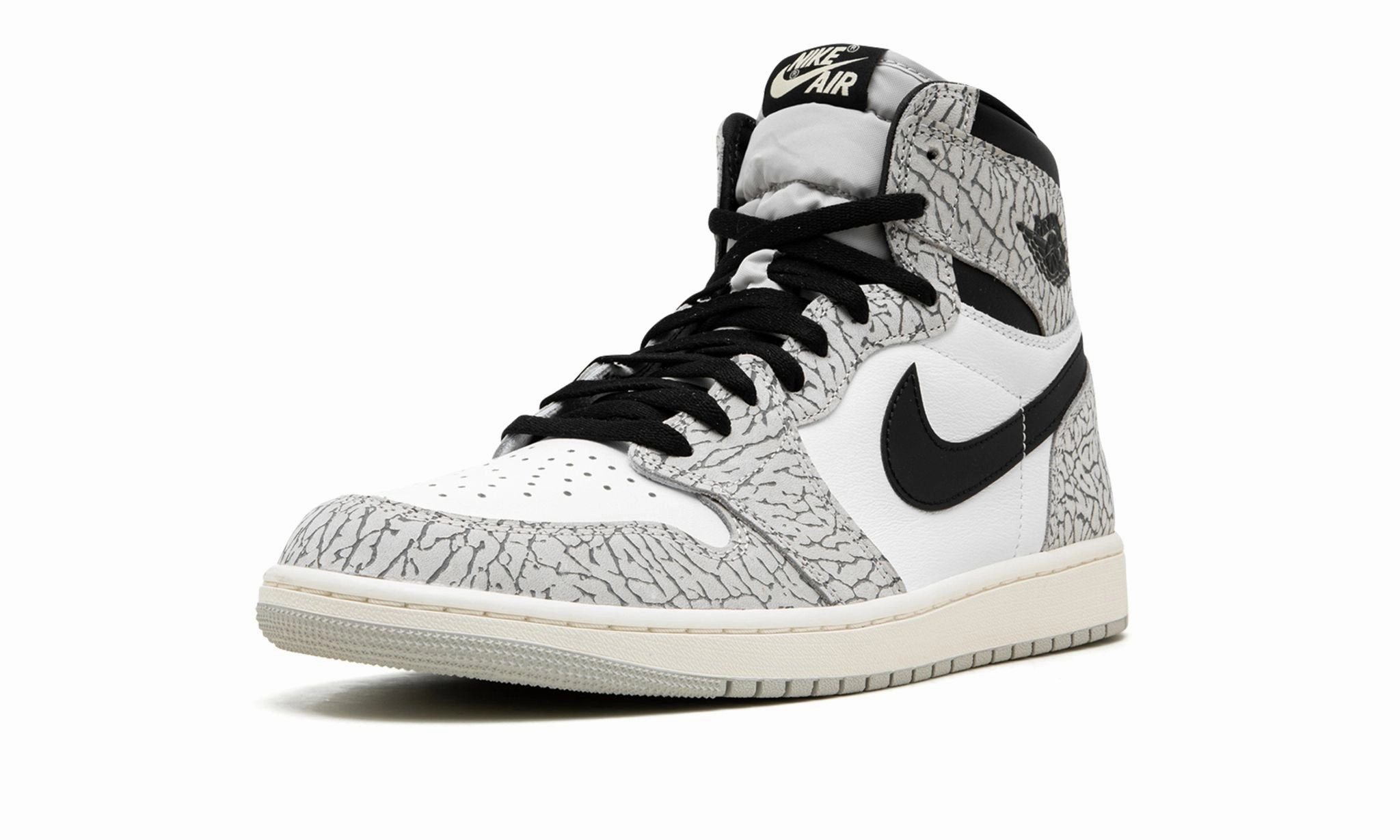 Air Jordan 1 Retro High White Cement Trend Breeze