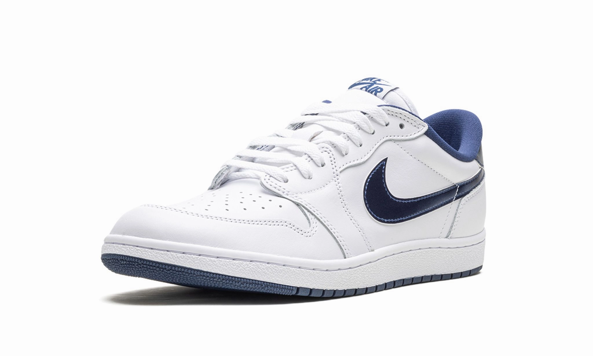 Air Jordan 1 Retro Low '85 OG 'Metallic Blue' 2024 Easy Maintenance