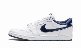 Air Jordan 1 Retro Low '85 OG 'Metallic Blue' 2024 Premium cushioning Wind Jog