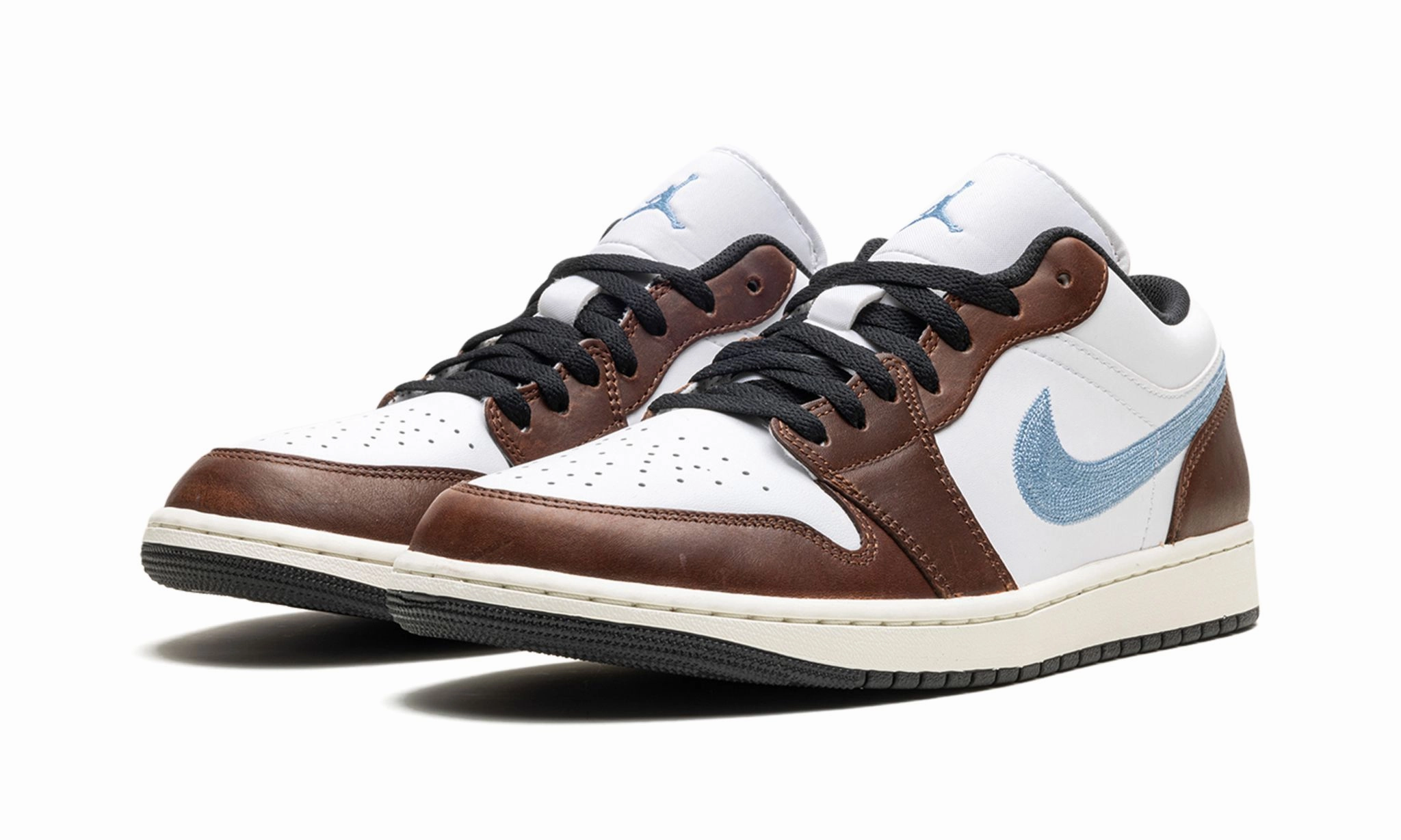 Air Jordan 1 Retro Low SE 'Brown Blue Grey' Easy Step Move-Out