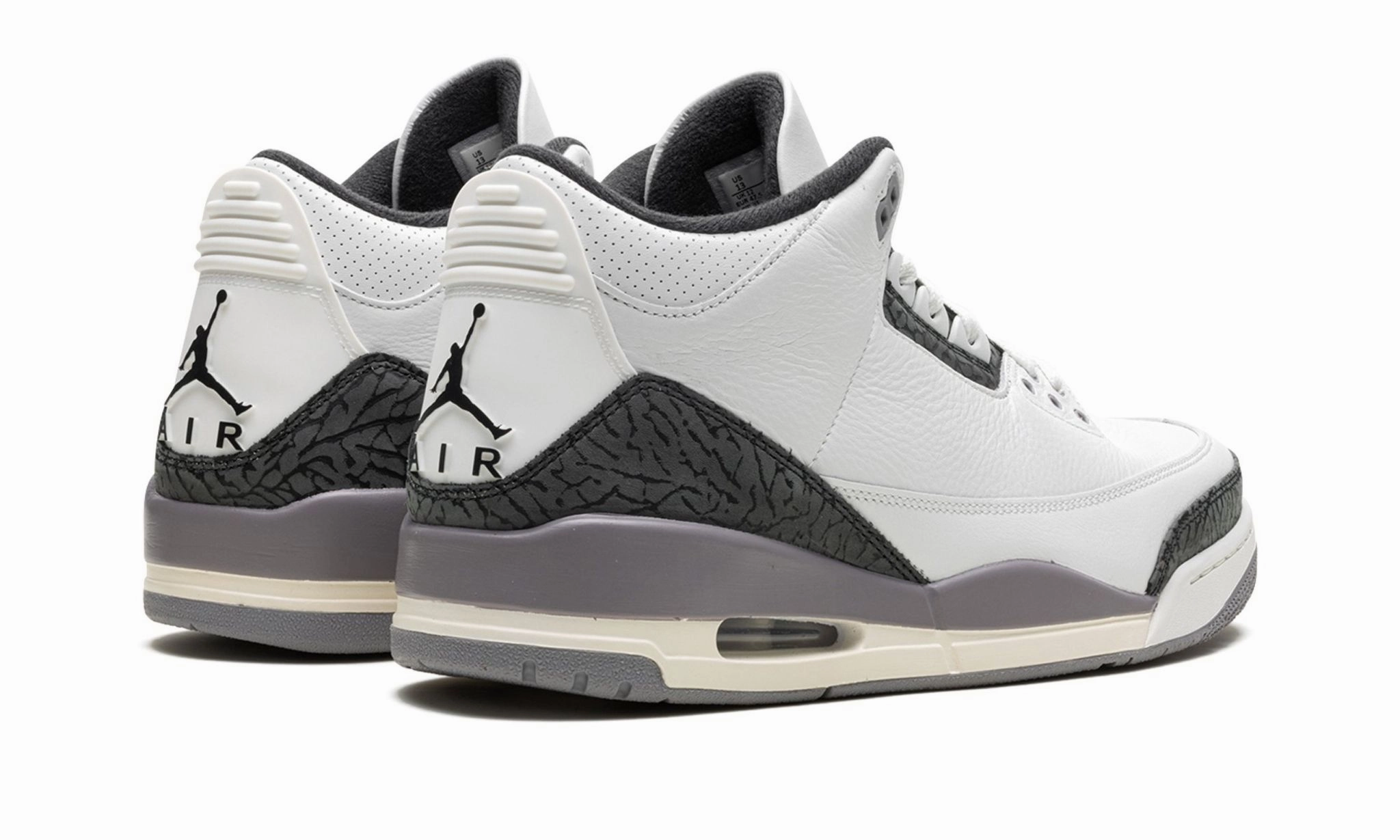 Air Jordan 3 Retro 'Cement Grey' Soft coating