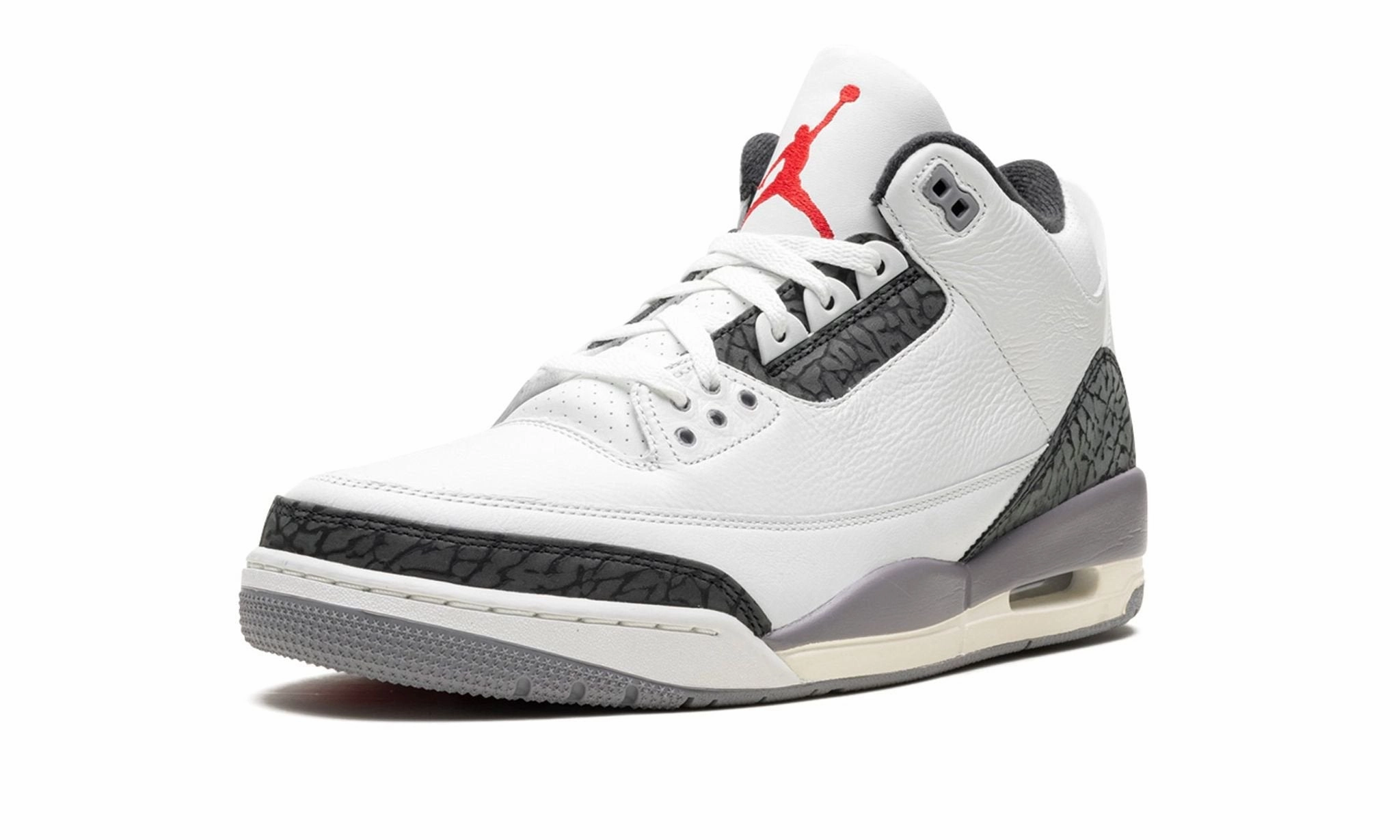 Air Jordan 3 Retro 'Cement Grey' Soft coating