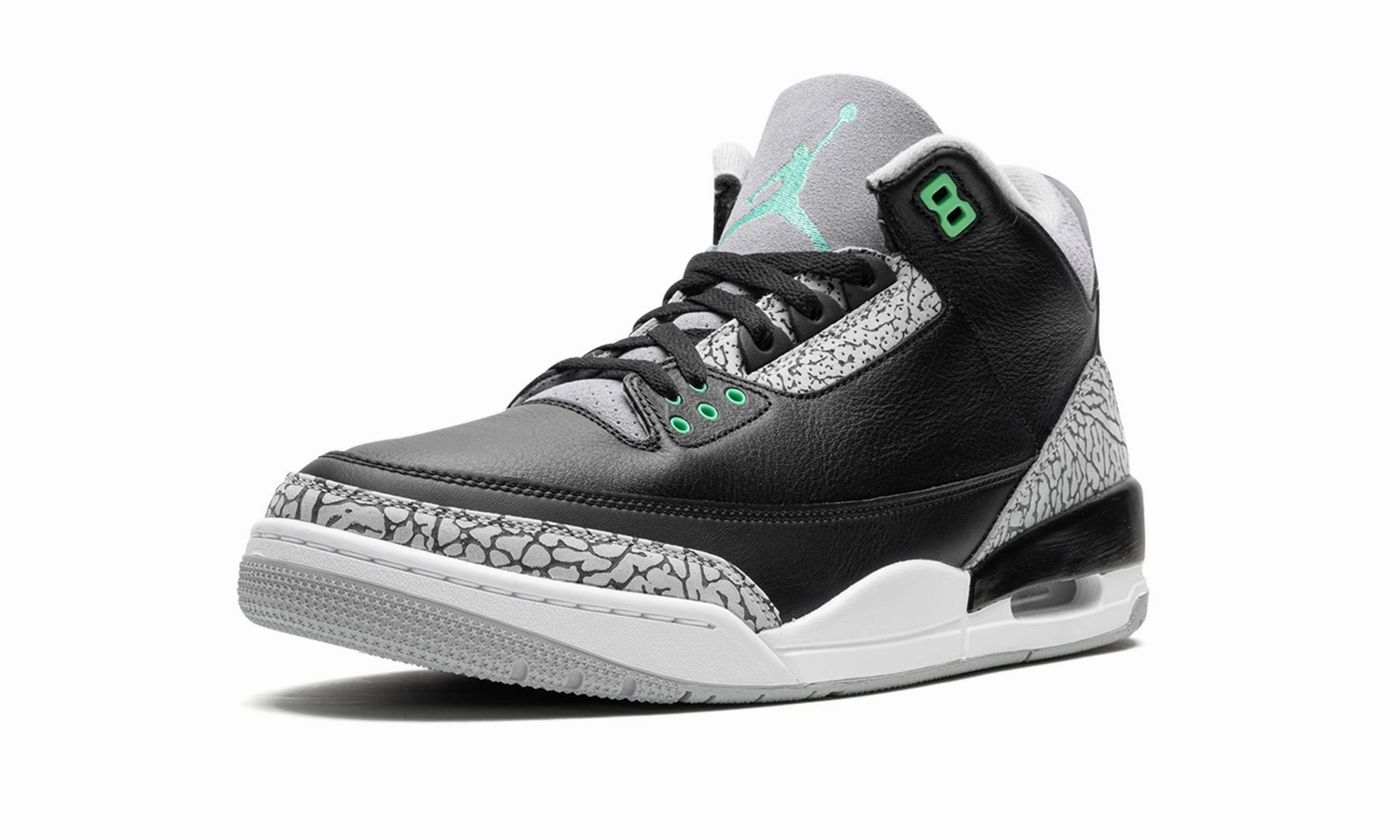 Air Jordan 3 Retro 'Green Glow' Soft Flow