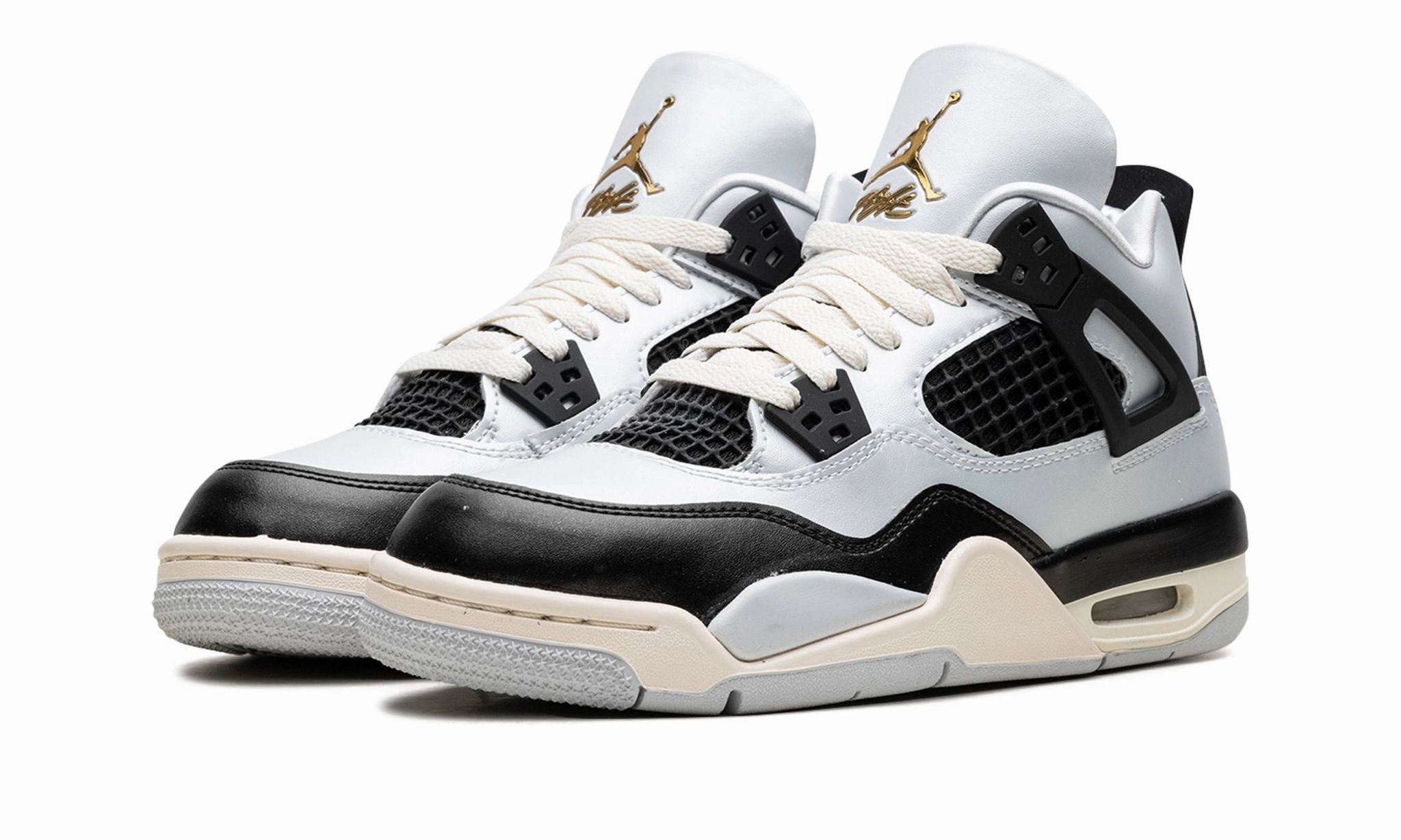 Air Jordan 4 Retro GS 'Platinum Gold' Enhanced Support Features