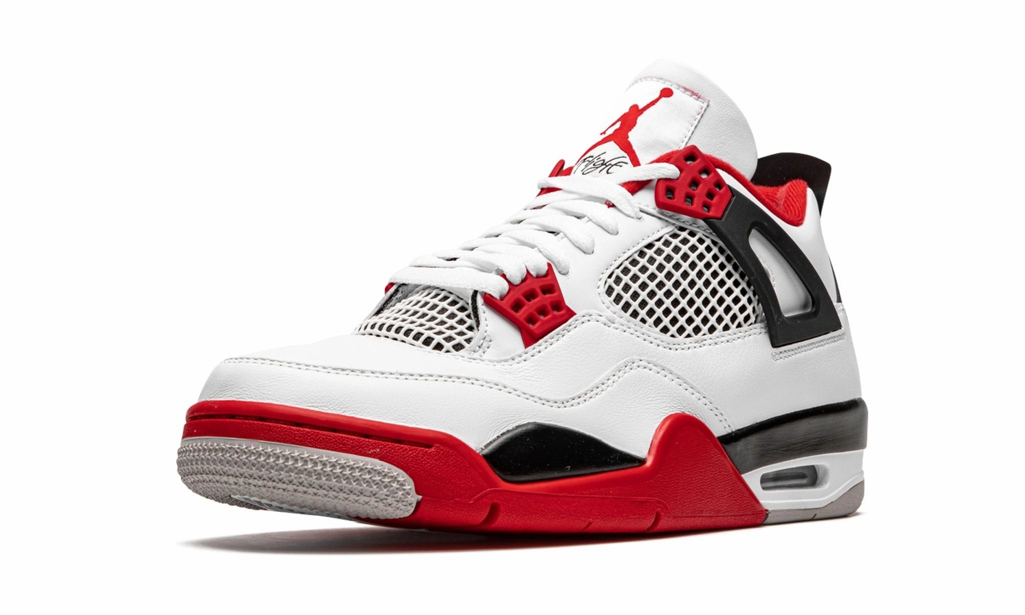 Air Jordan 4 Retro OG Fire Red Lightweight Traction