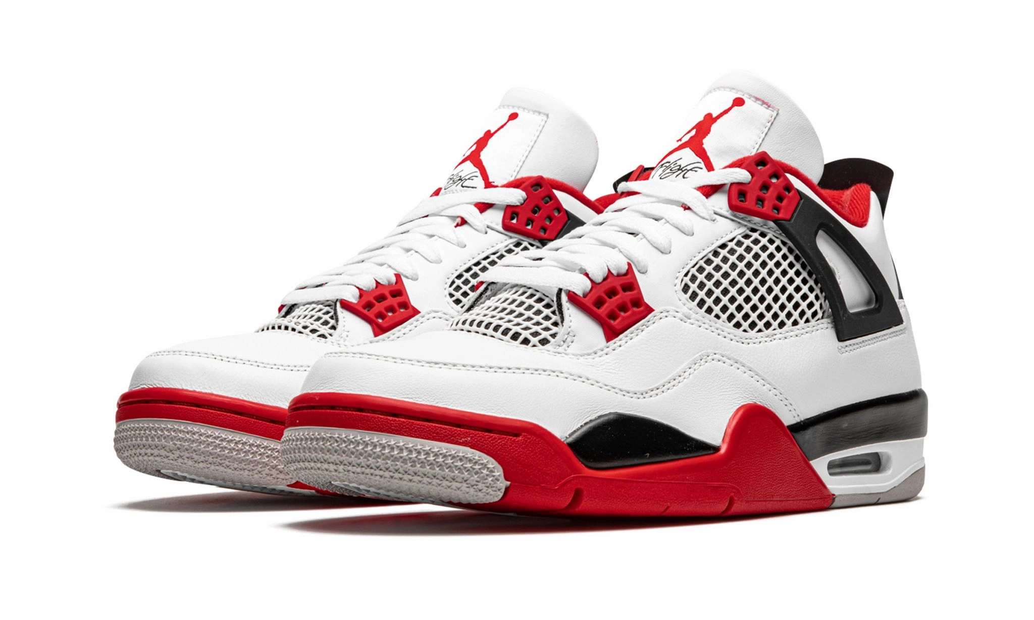 Air Jordan 4 Retro OG Fire Red Lightweight Traction