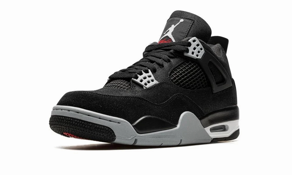 Air Jordan 4 Retro SE Black Canvas Easy - to - wear