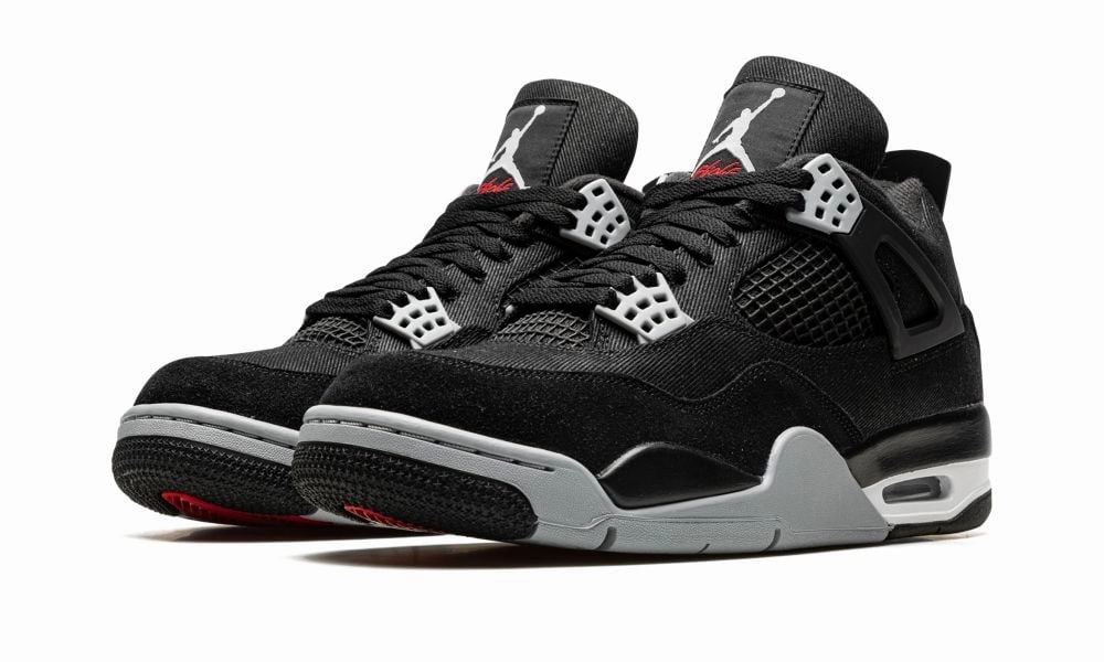 Air Jordan 4 Retro SE Black Canvas Easy - to - wear