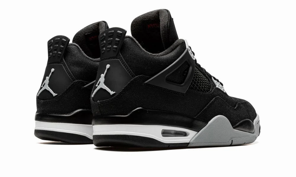 Air Jordan 4 Retro SE Black Canvas Easy - to - wear