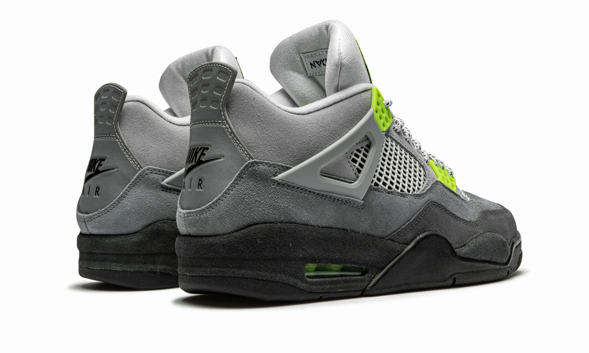 Air Jordan 4 Retro SE Neon Stable Footwear Design Base