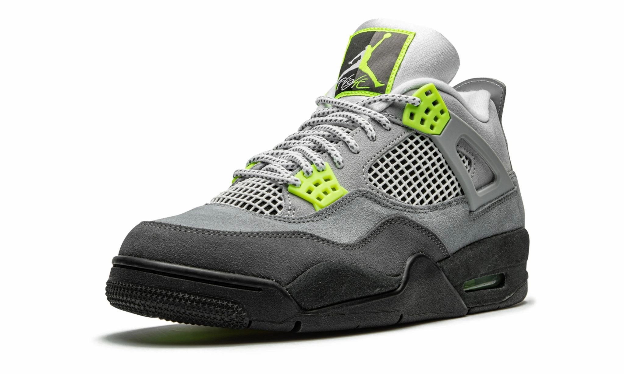 Air Jordan 4 Retro SE Neon Stable Footwear Design Base