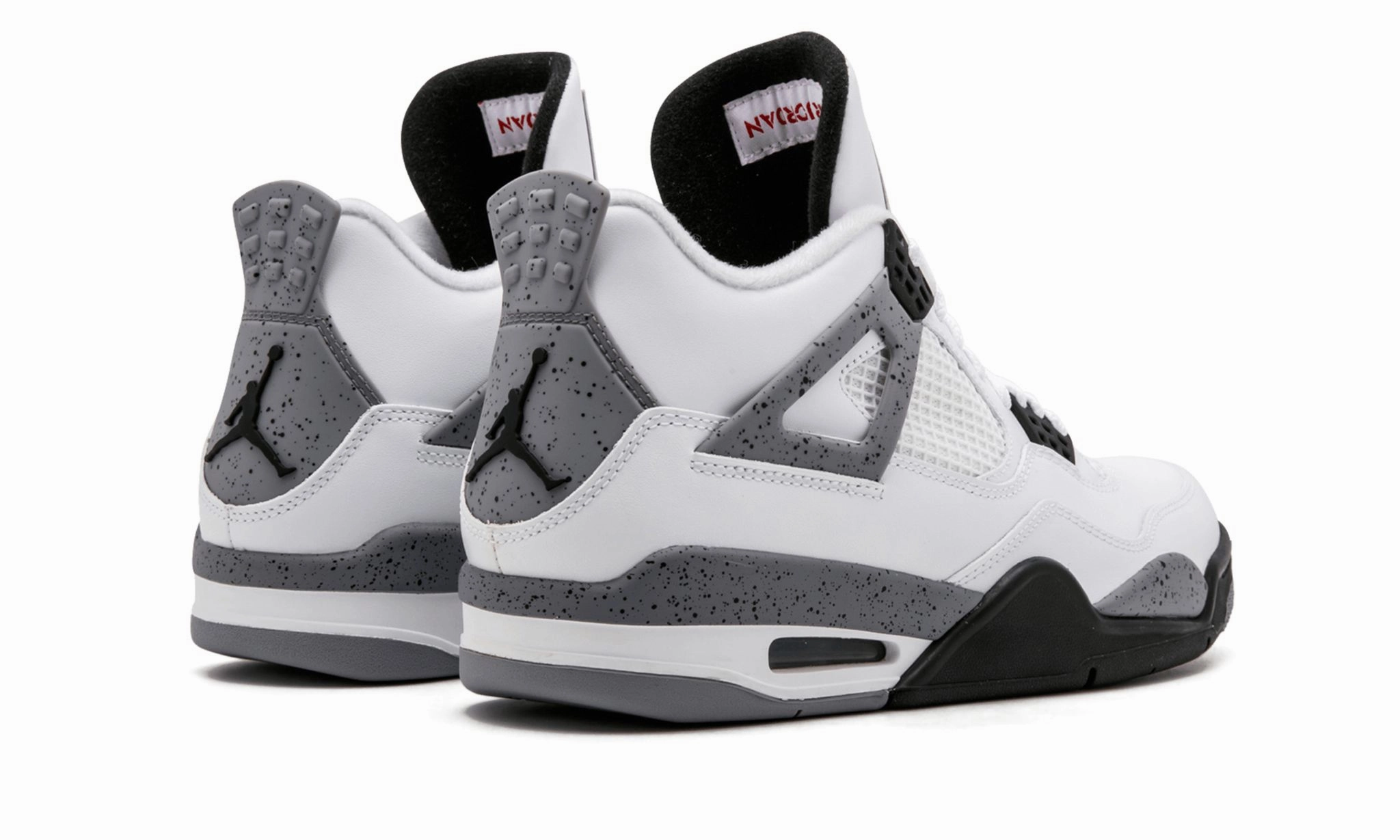 Air Jordan 4 Retro White Cement Cushioned arch