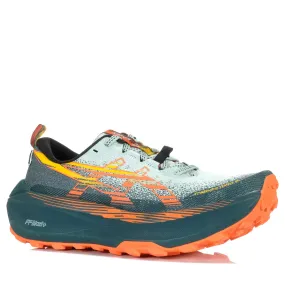 team sports shoes Youth running Asics Trabuco Max 4 Cold Moss/Nova Orange