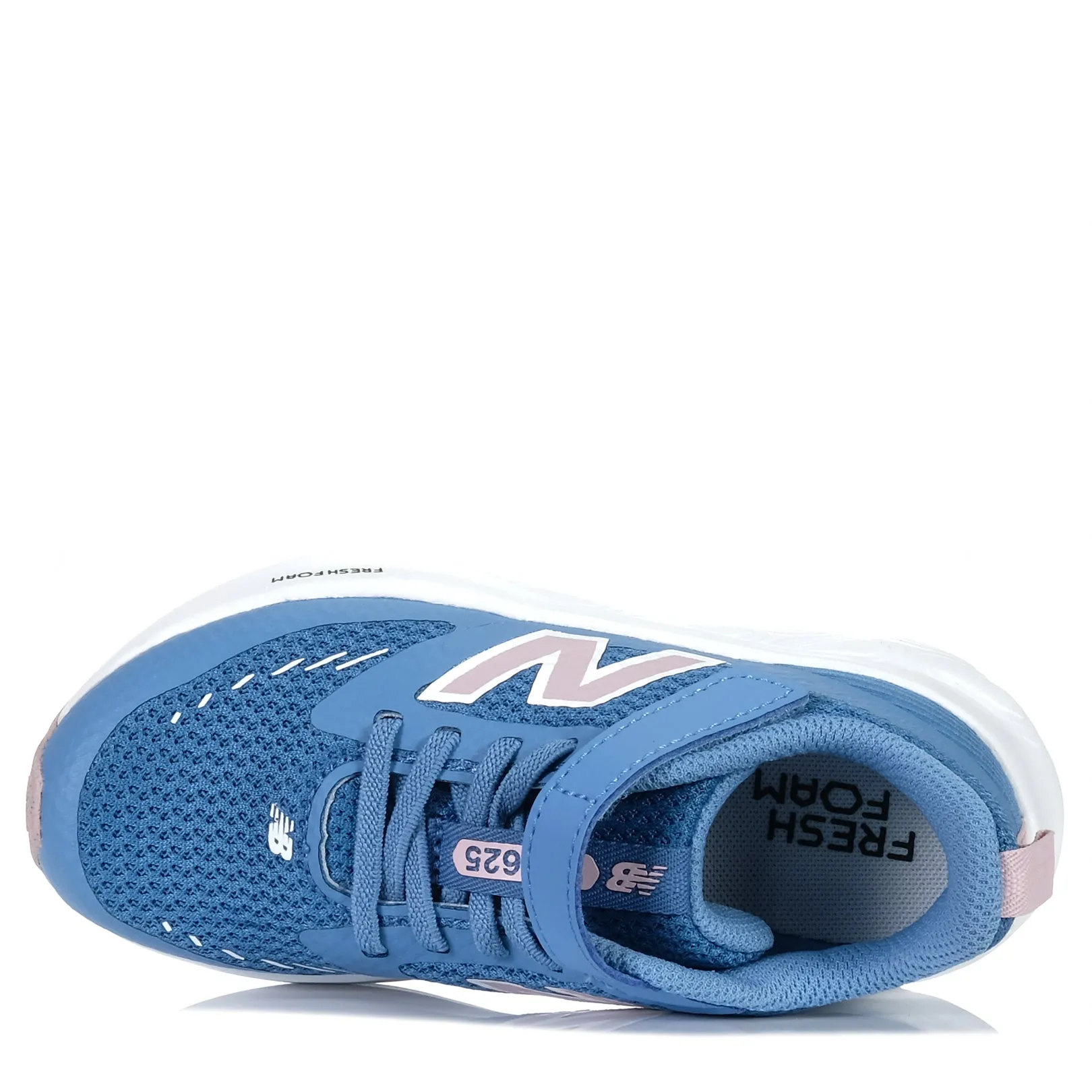All-Weather Performance New Balance Kids Fresh Foam 625 PT625NP Light Blue/Pink