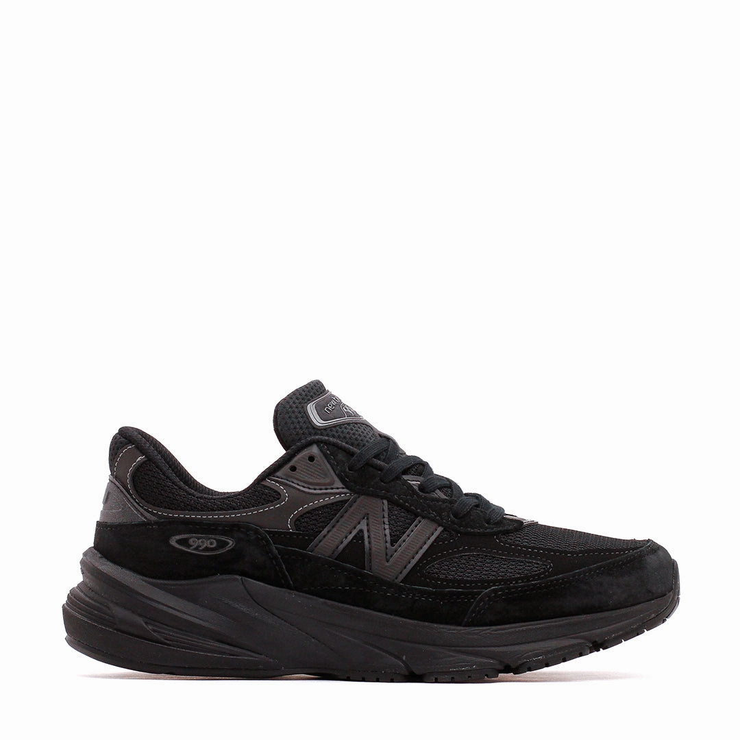 Lake Hike New Balance Unisex 990v6 Black Made In USA U990BB6