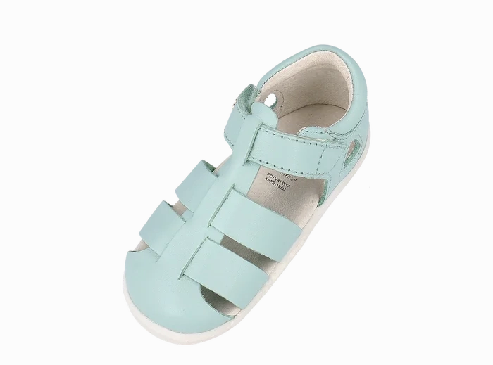 Silver Glow Bobux Step Up Tidal Sandal  - Fresh Mint