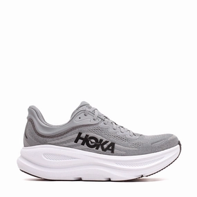 Hoka One One Men Bondi 9 Galactic Grey Stellar Grey Core 1162011-GCTC Cloudy Hike
