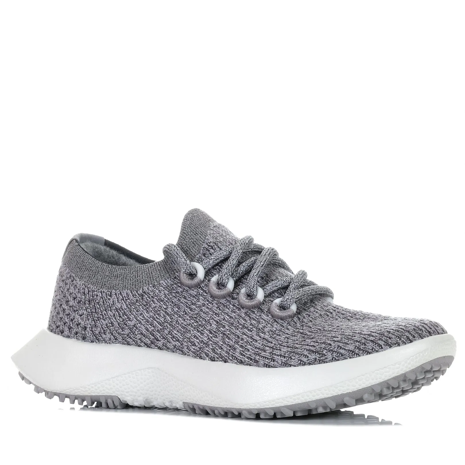 Neutral Fit On Foot Allbirds Women's Tree Dasher 2 Light Grey