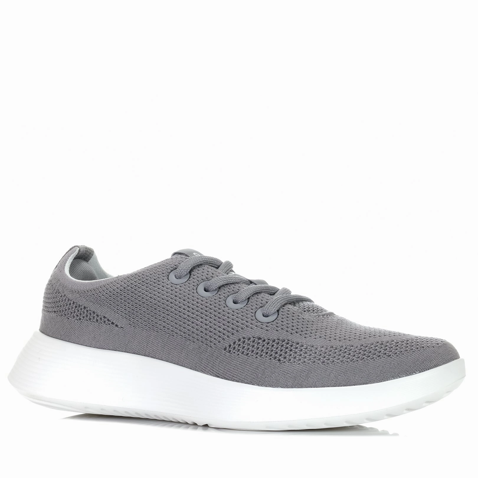 Allbirds Men's Tree Runner Go Medium Grey Performance Sole Bounce Support