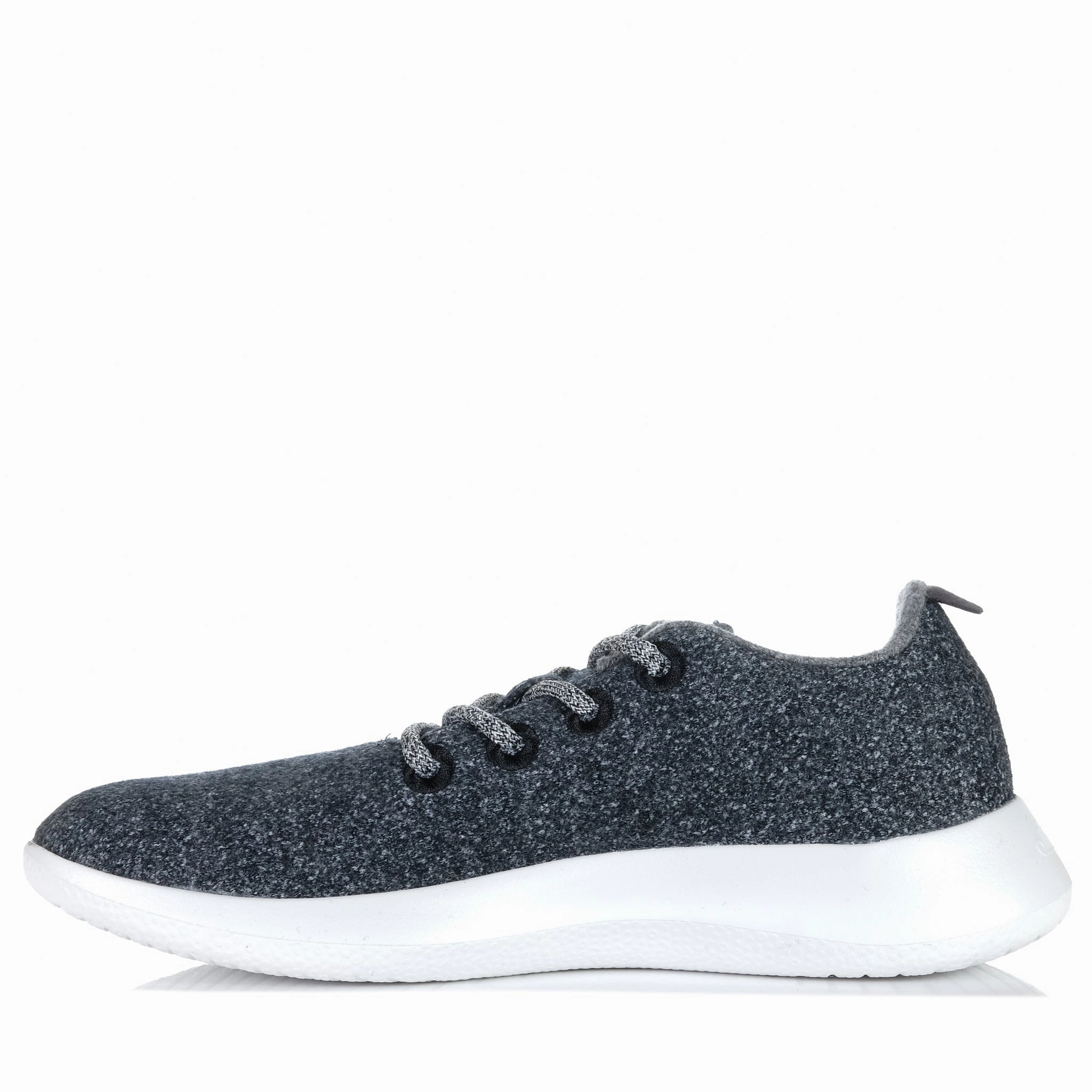 Allbirds Men's Wool Runner Natural Grey Boosted Height