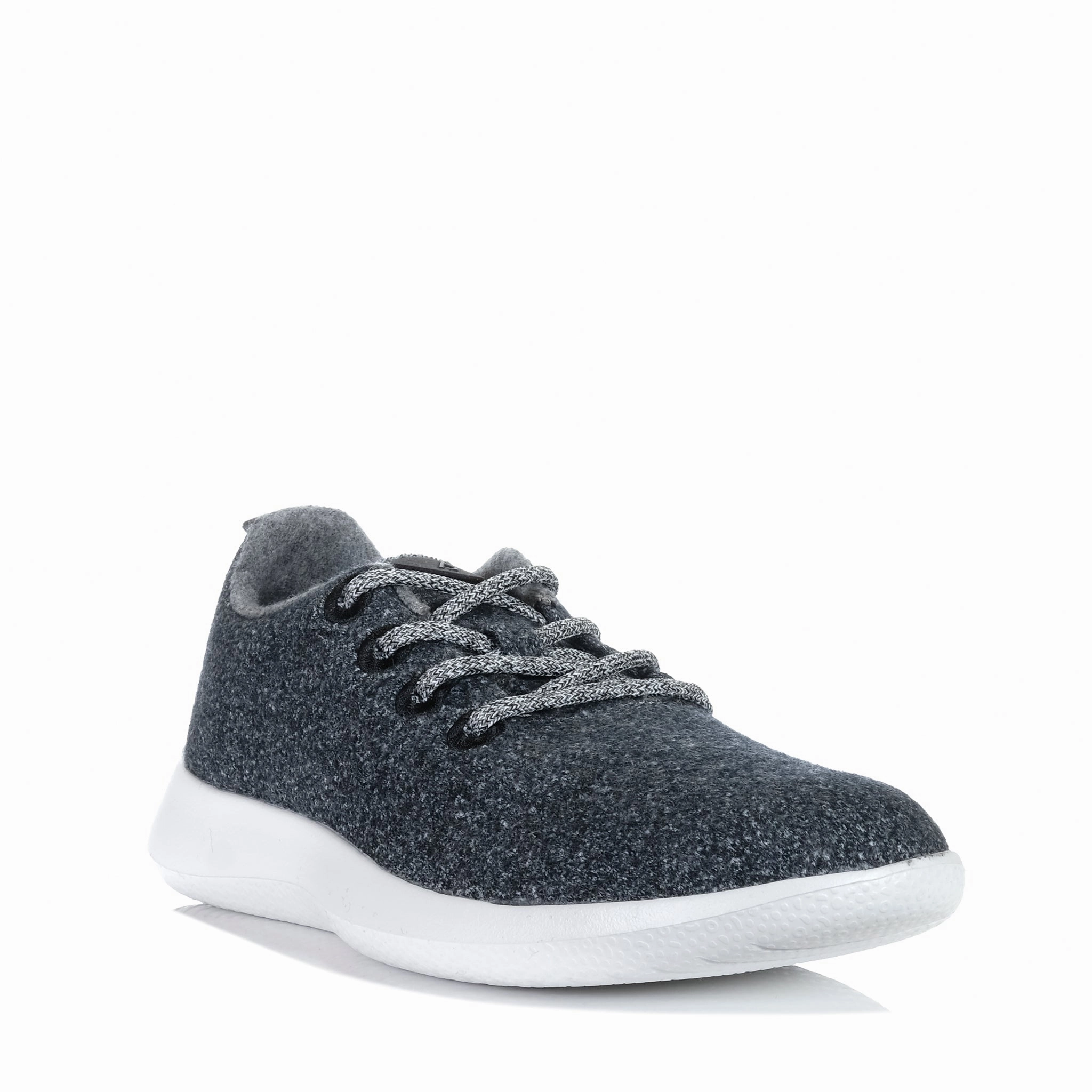 Allbirds Men's Wool Runner Natural Grey Boosted Height