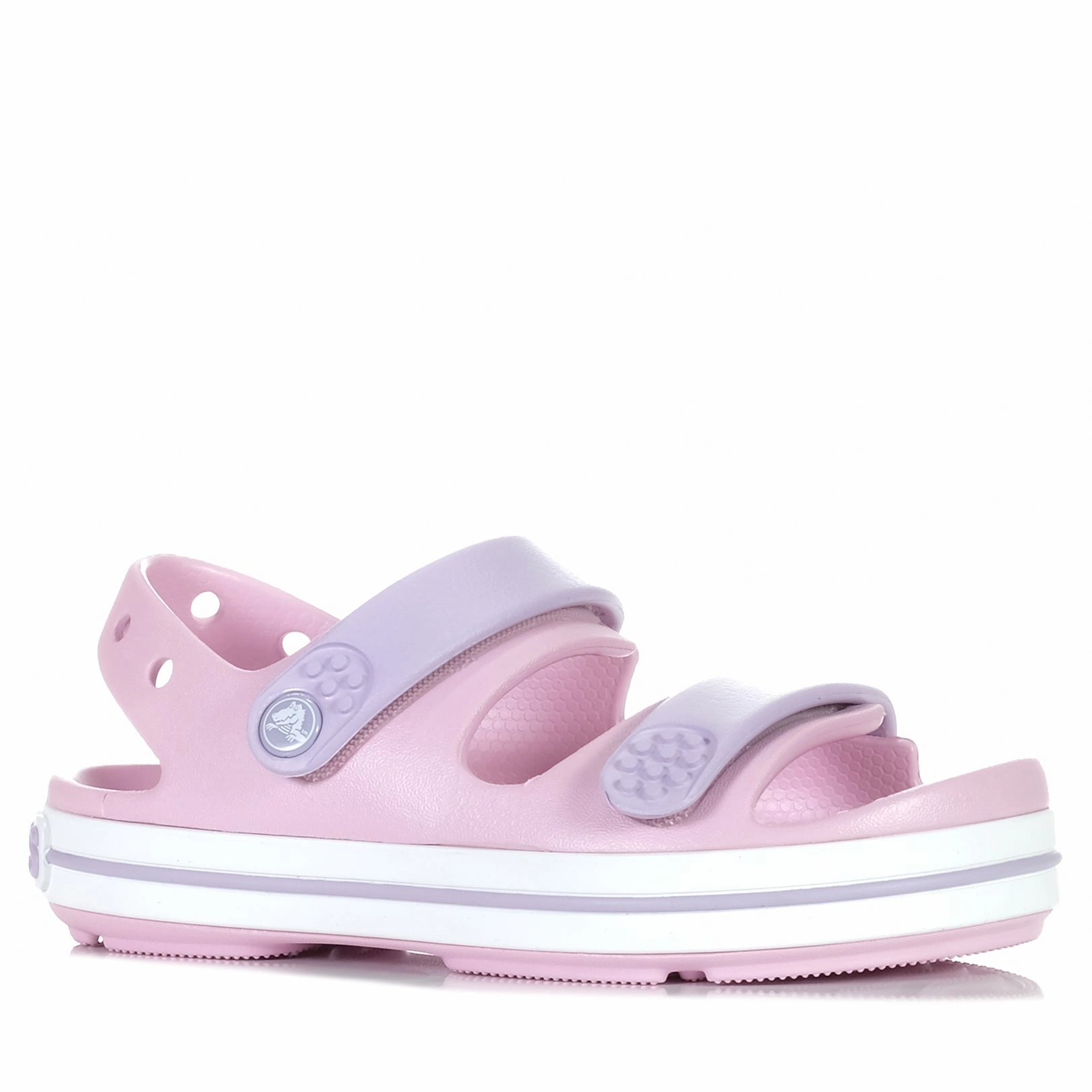 Crocs Kids Crocband Cruiser Sandal Ballerina/Lavender Casual Outdoor Shoes Windy day