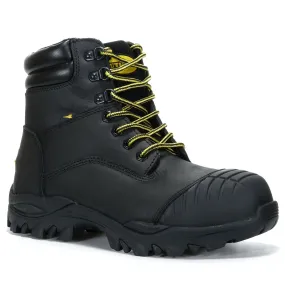 Cushion Collar Diadora Craze Zip Black Safety Boots