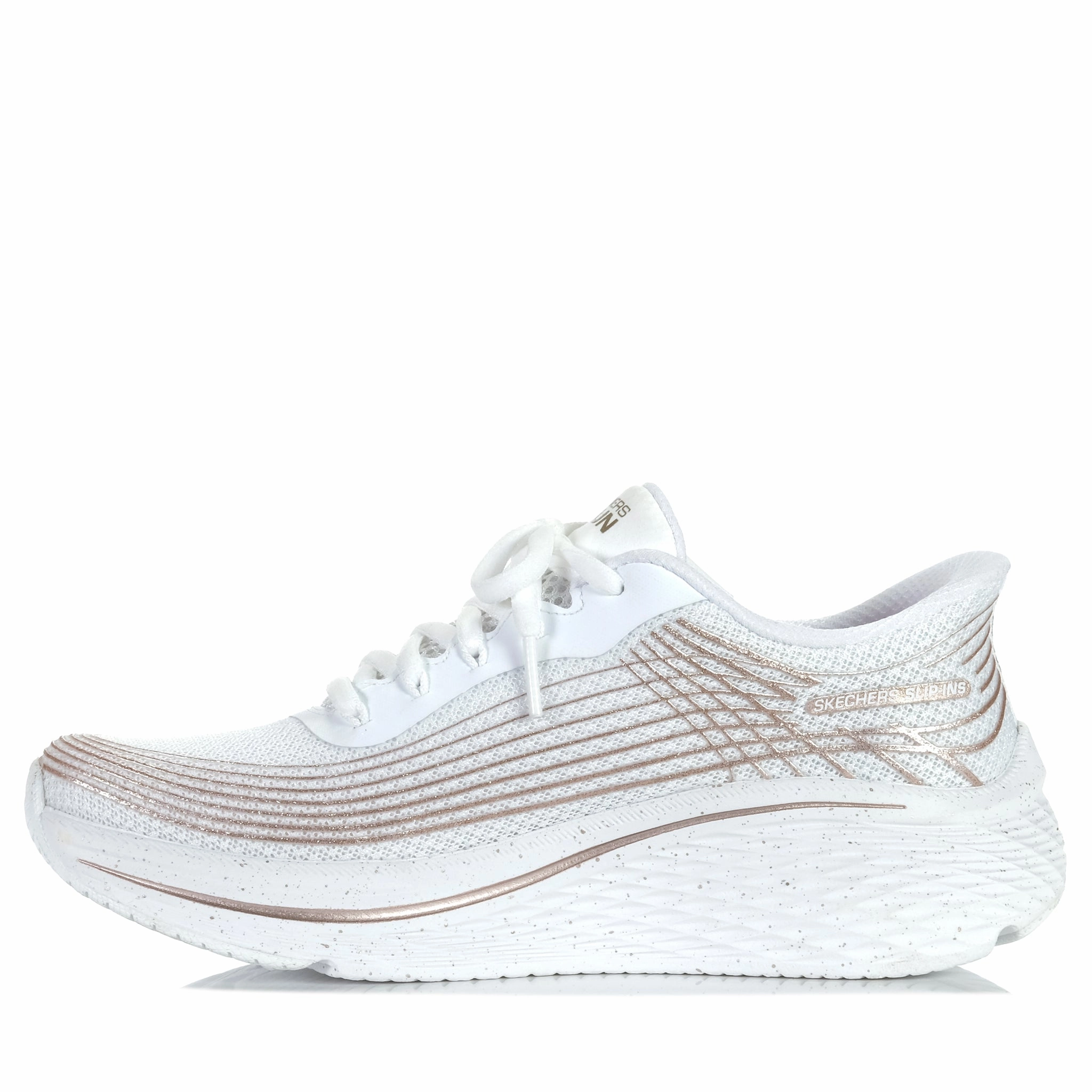 Ankle protection scheme Skechers Max Cushioning Elite 2.0 - Kaplan White/Rose Gold 12964