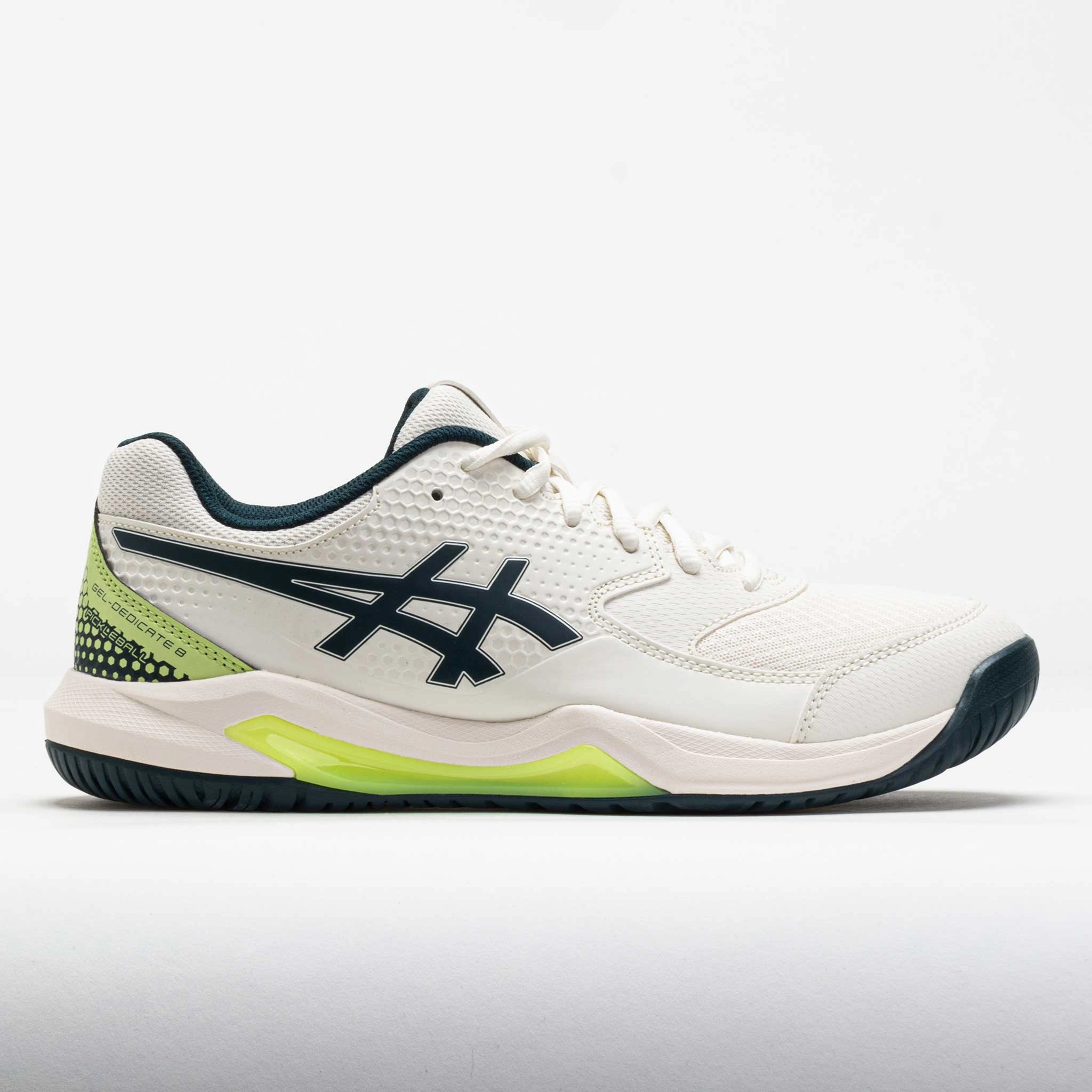 ASICS GEL-Dedicate 8 Men's Cream/Tranquil Teal Ergonomic Touch