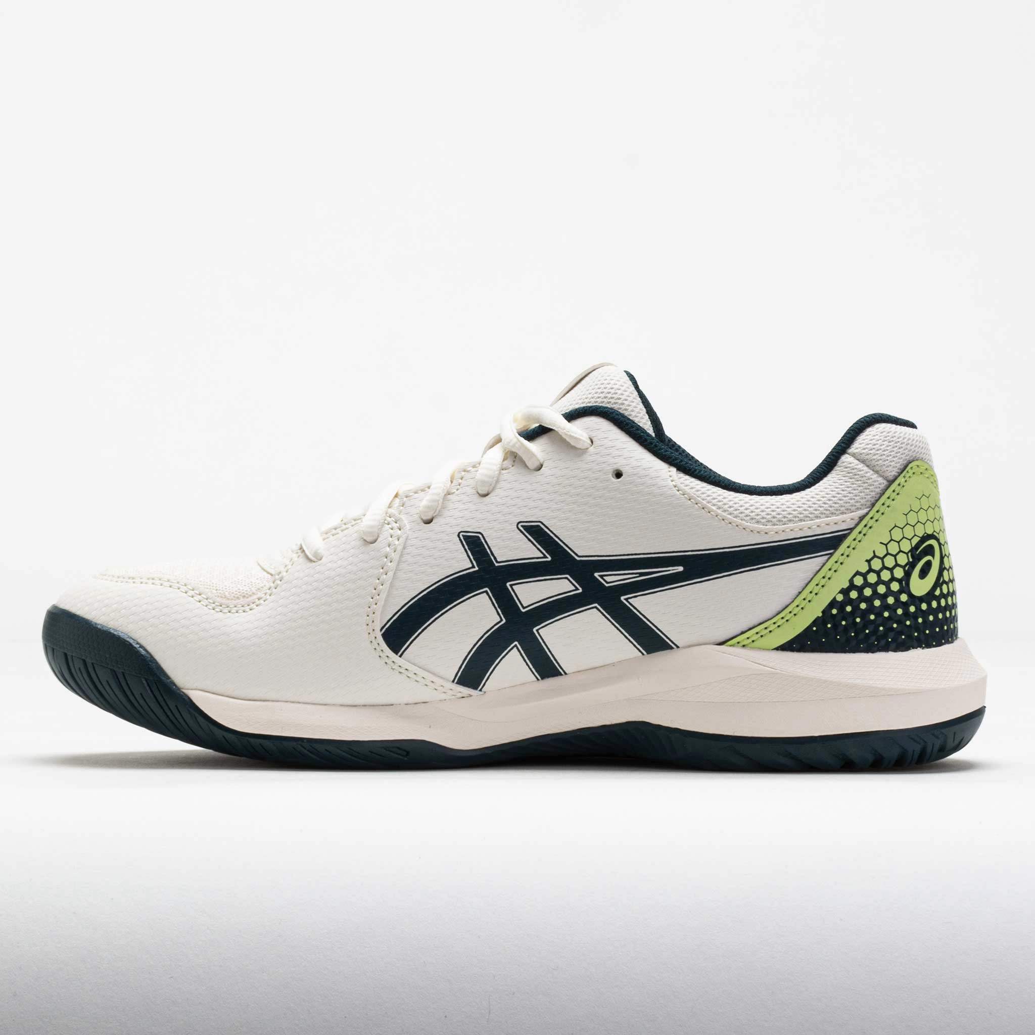 ASICS GEL-Dedicate 8 Men's Cream/Tranquil Teal Ergonomic Touch