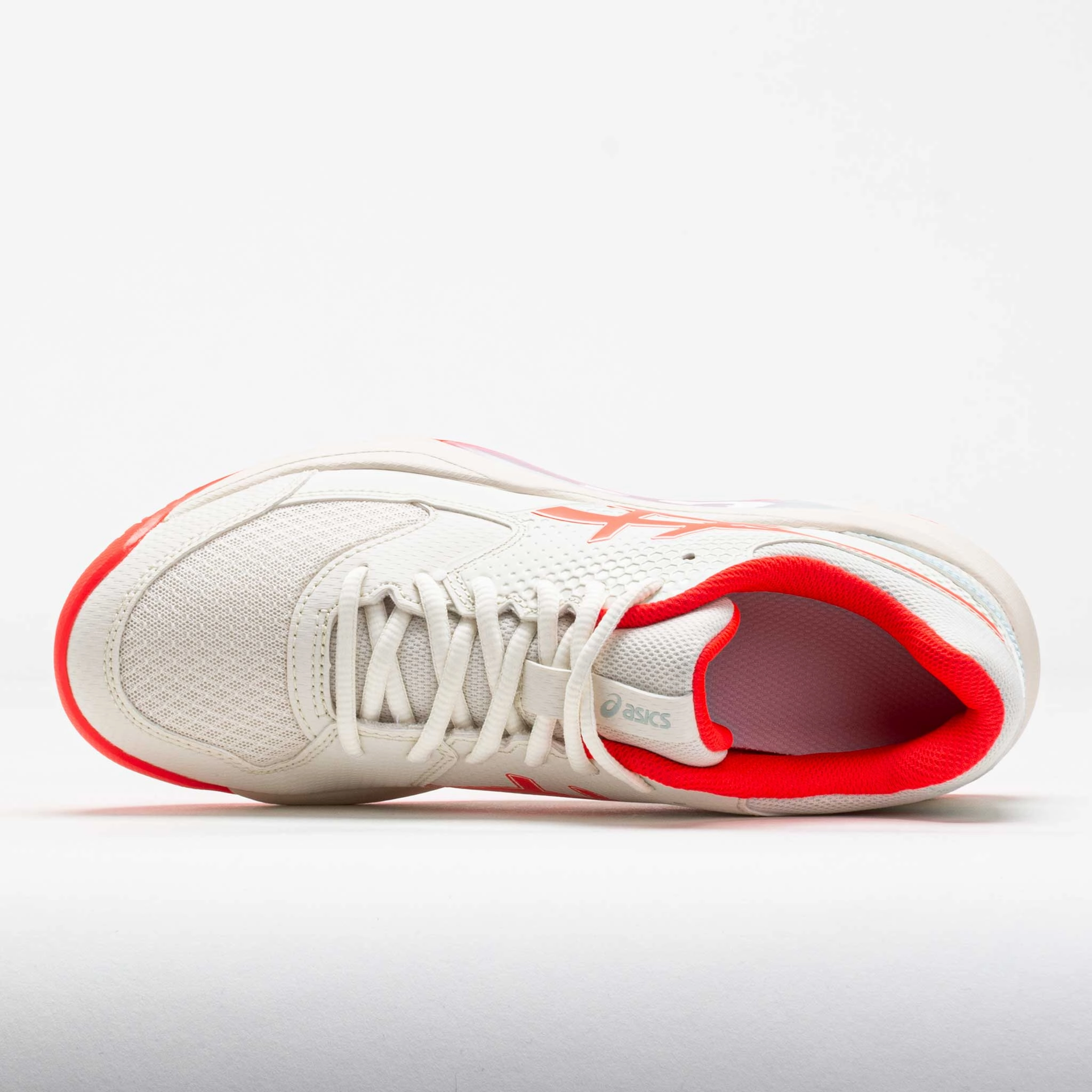 ASICS GEL-Dedicate 8 Women's Cream/Flash Red Enhanced comfort