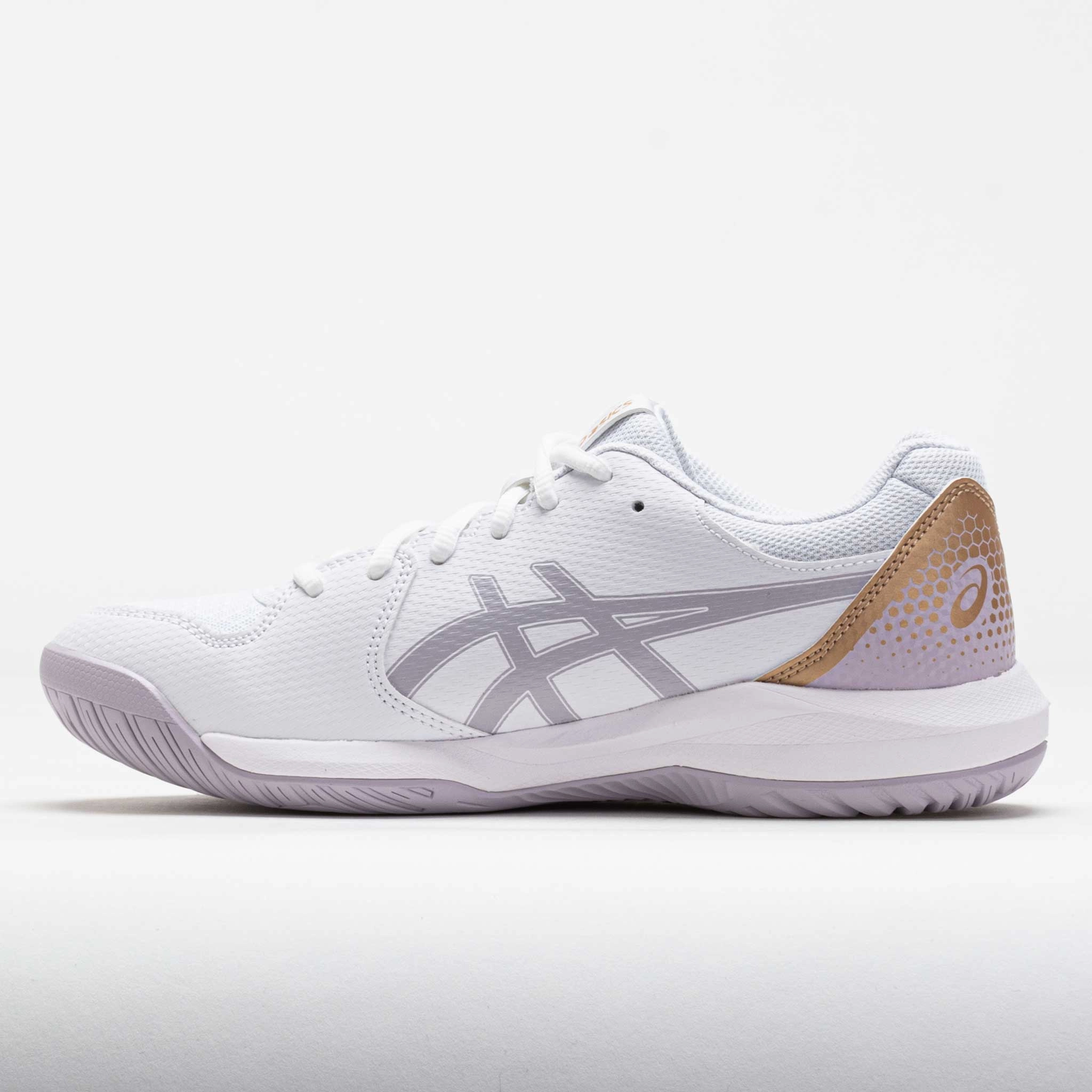 ASICS GEL-Dedicate 8 Women's White/Dusk Violet Smooth Motion