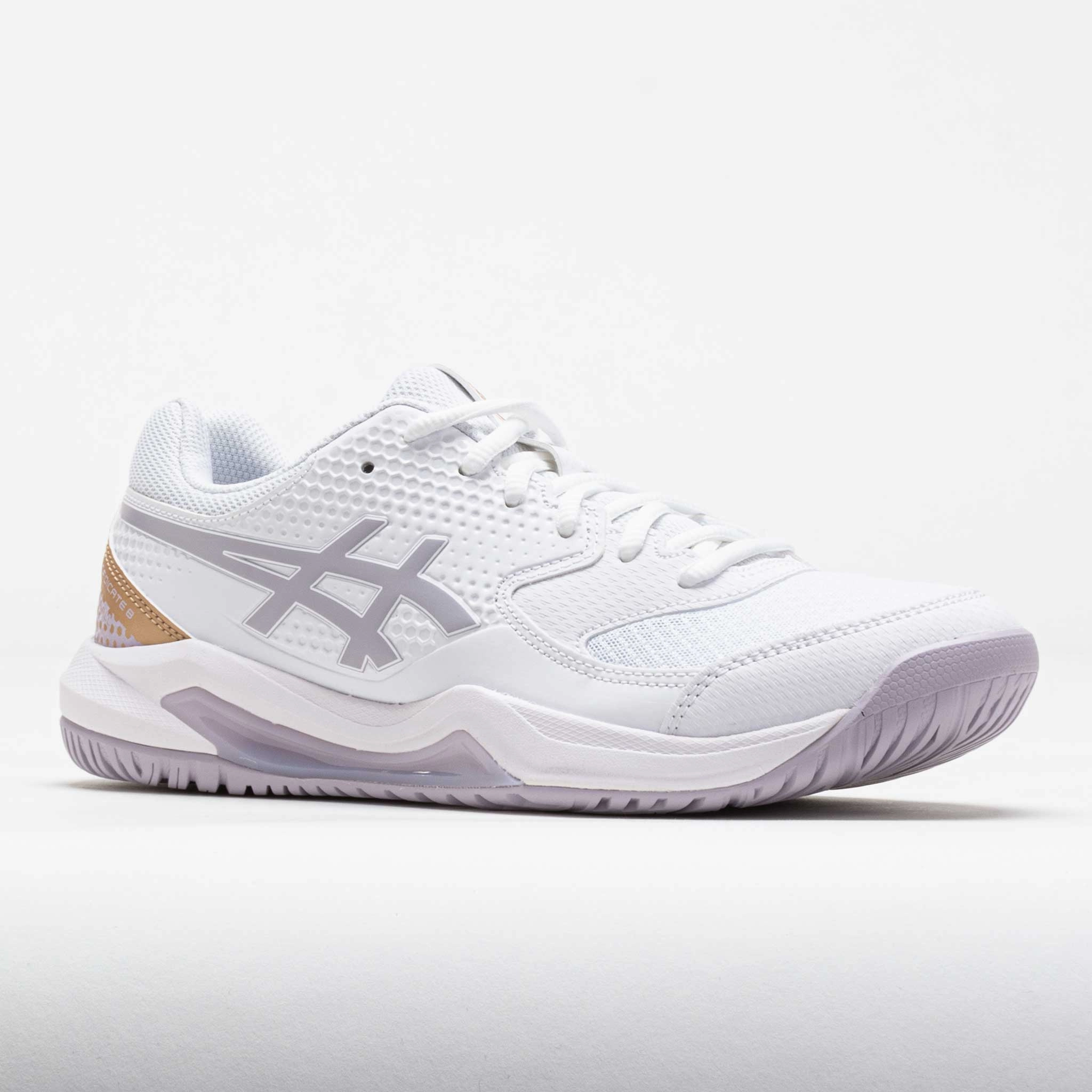 ASICS GEL-Dedicate 8 Women's White/Dusk Violet Smooth Motion
