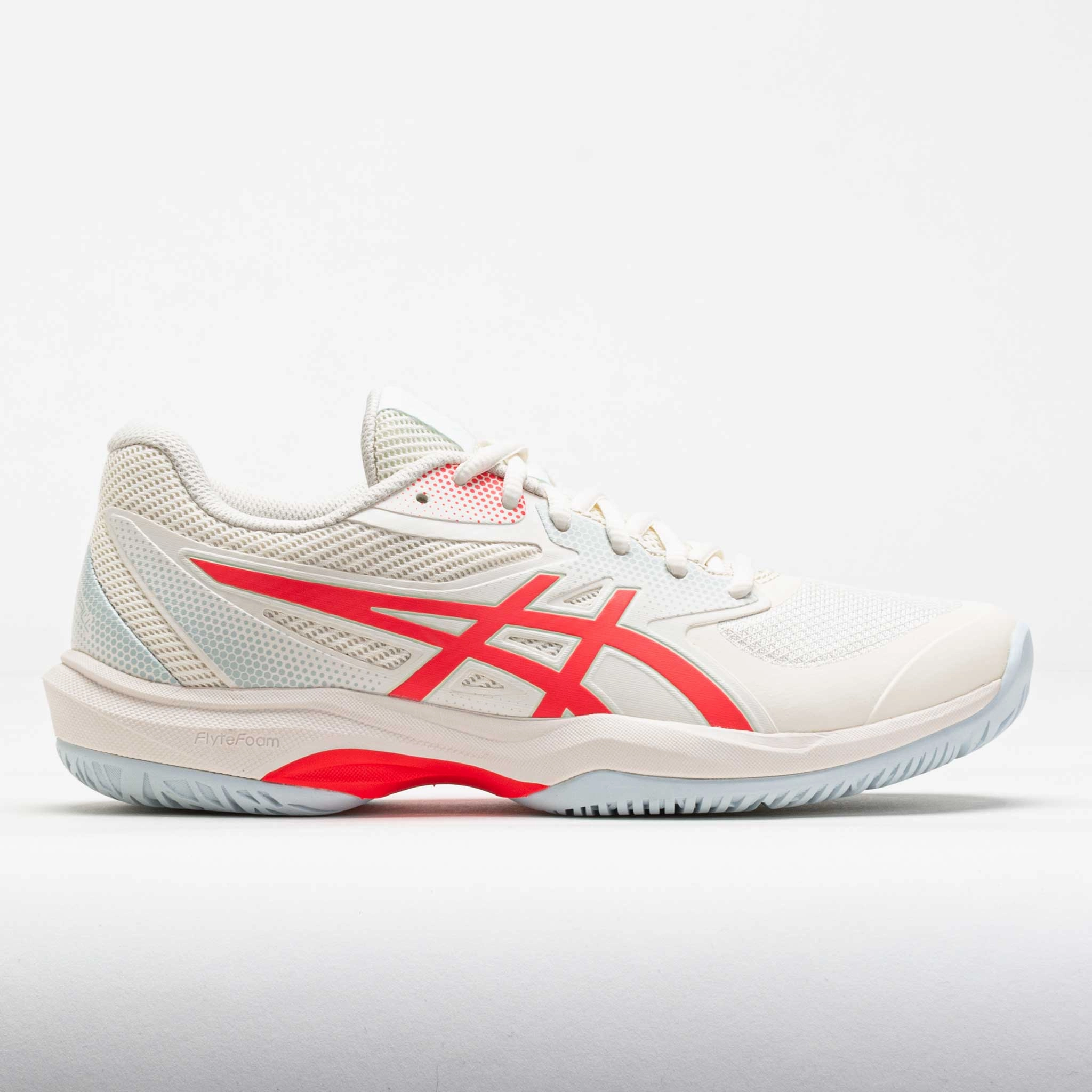 ASICS GEL-Game FF Women's Cream/Flash Red Glide Comfort