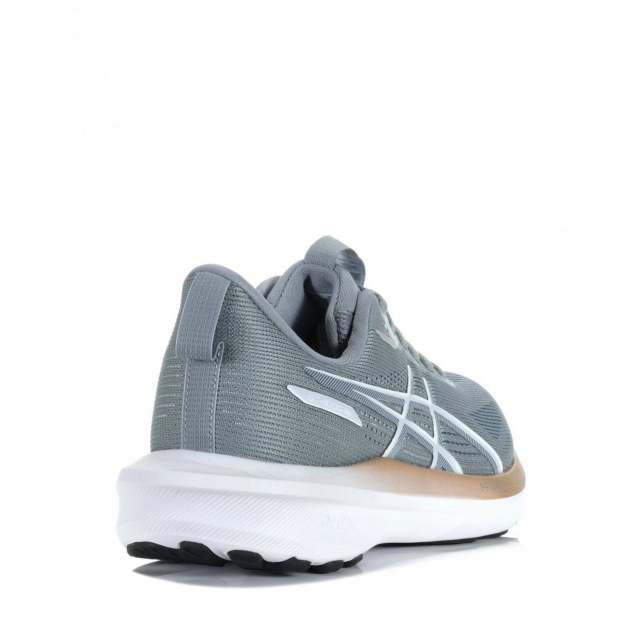 Asics GT-1000 14 (D) Womens Gravel/White Moisture Management System