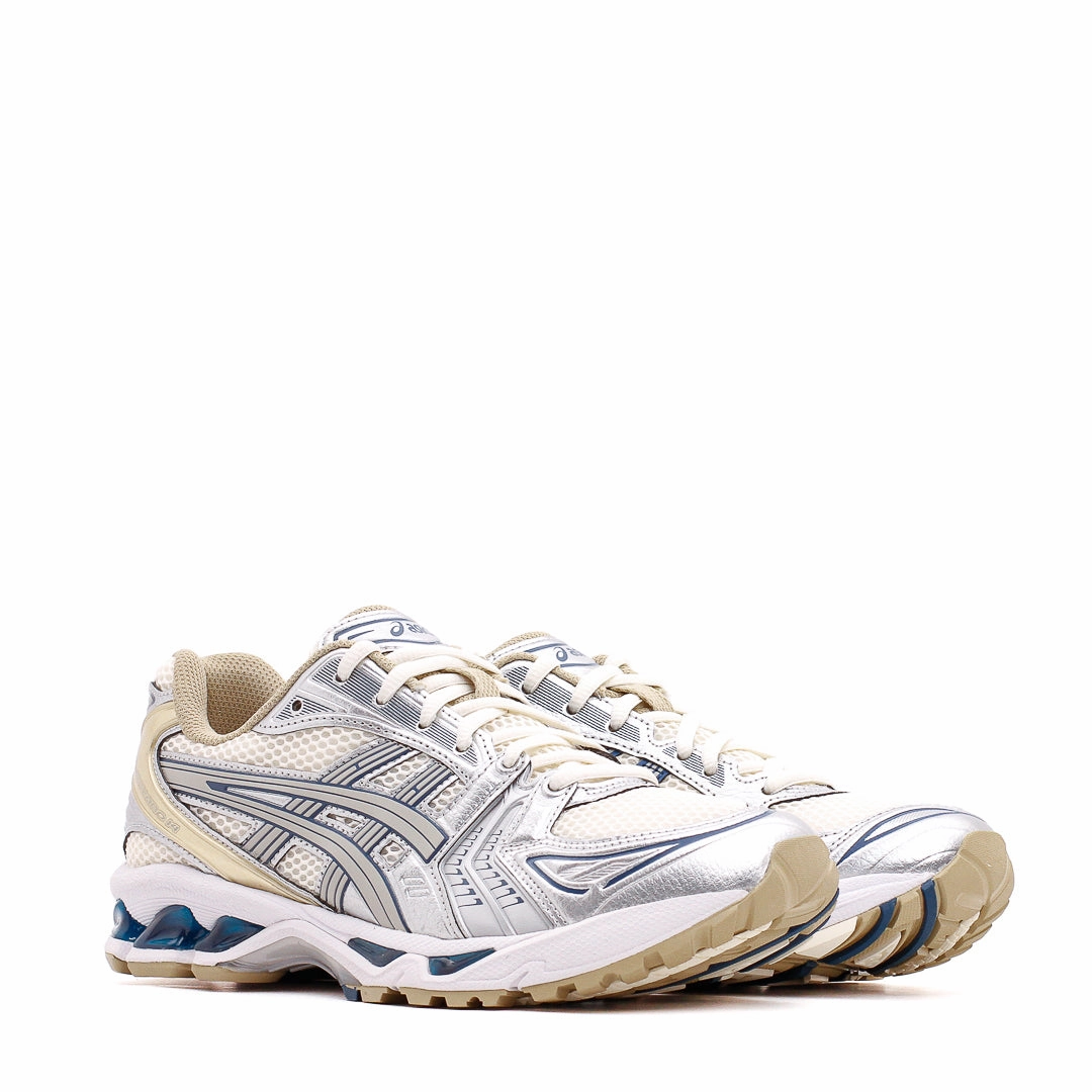 Asics Men Gel-Kayano 14 Cream Pure Silver Core 1201A019-105 Outdoor Style